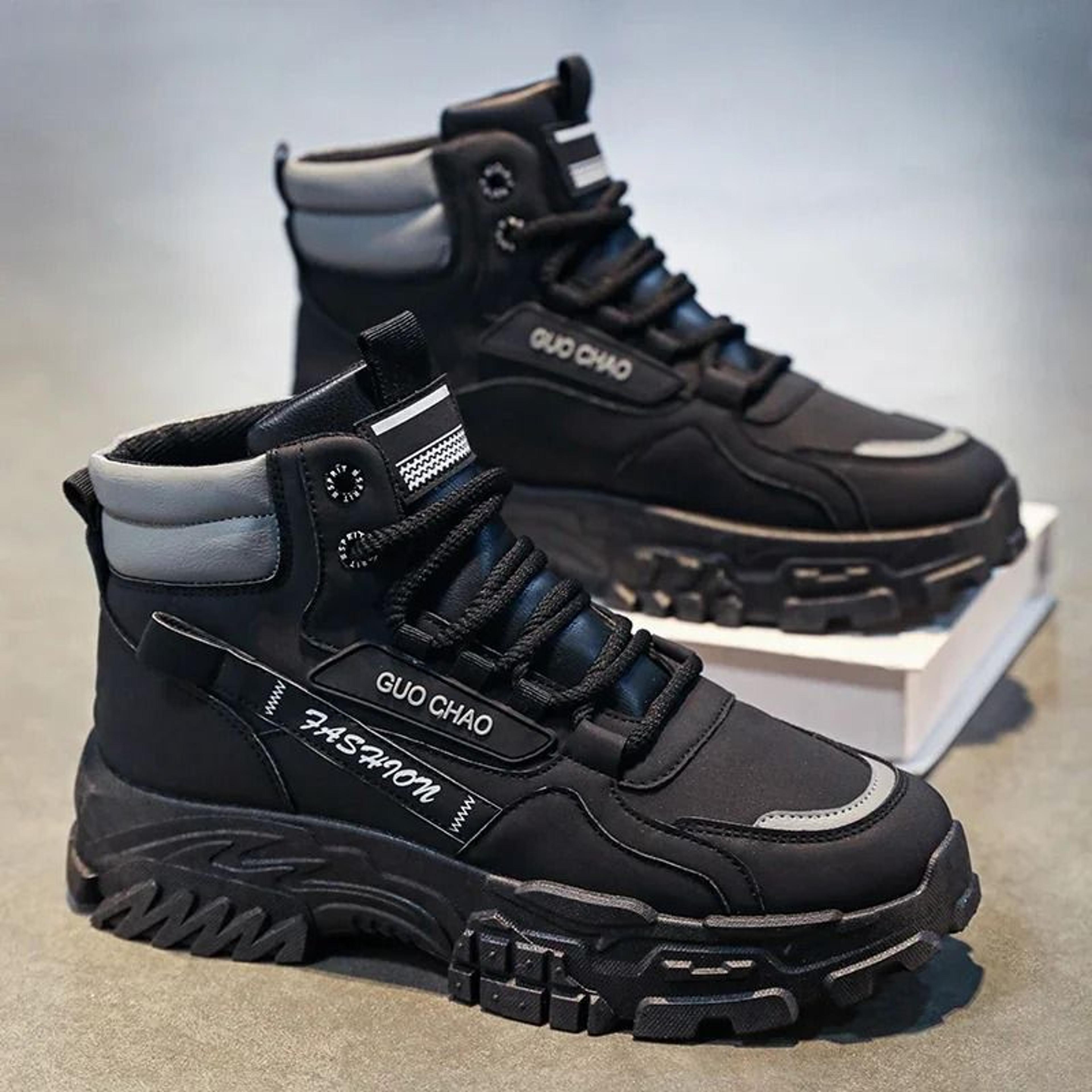Mens Tactical Waterproof Work Safety Boots Ankle Combat Boots 3