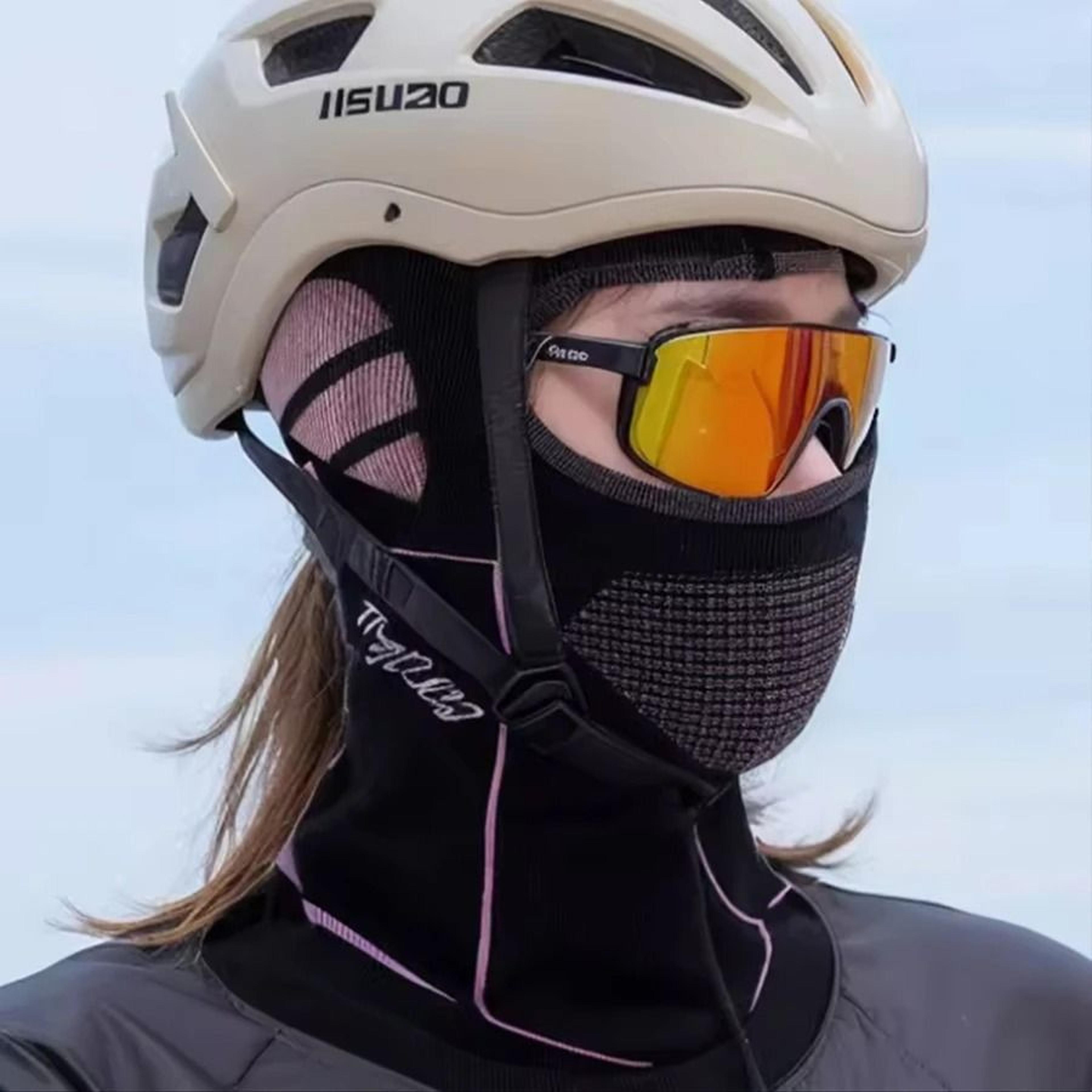 Men Women Cold Proof Thermal Scarf Winter Ski Hat Balaclava Full Face Mask Helmet Liner Cap 2