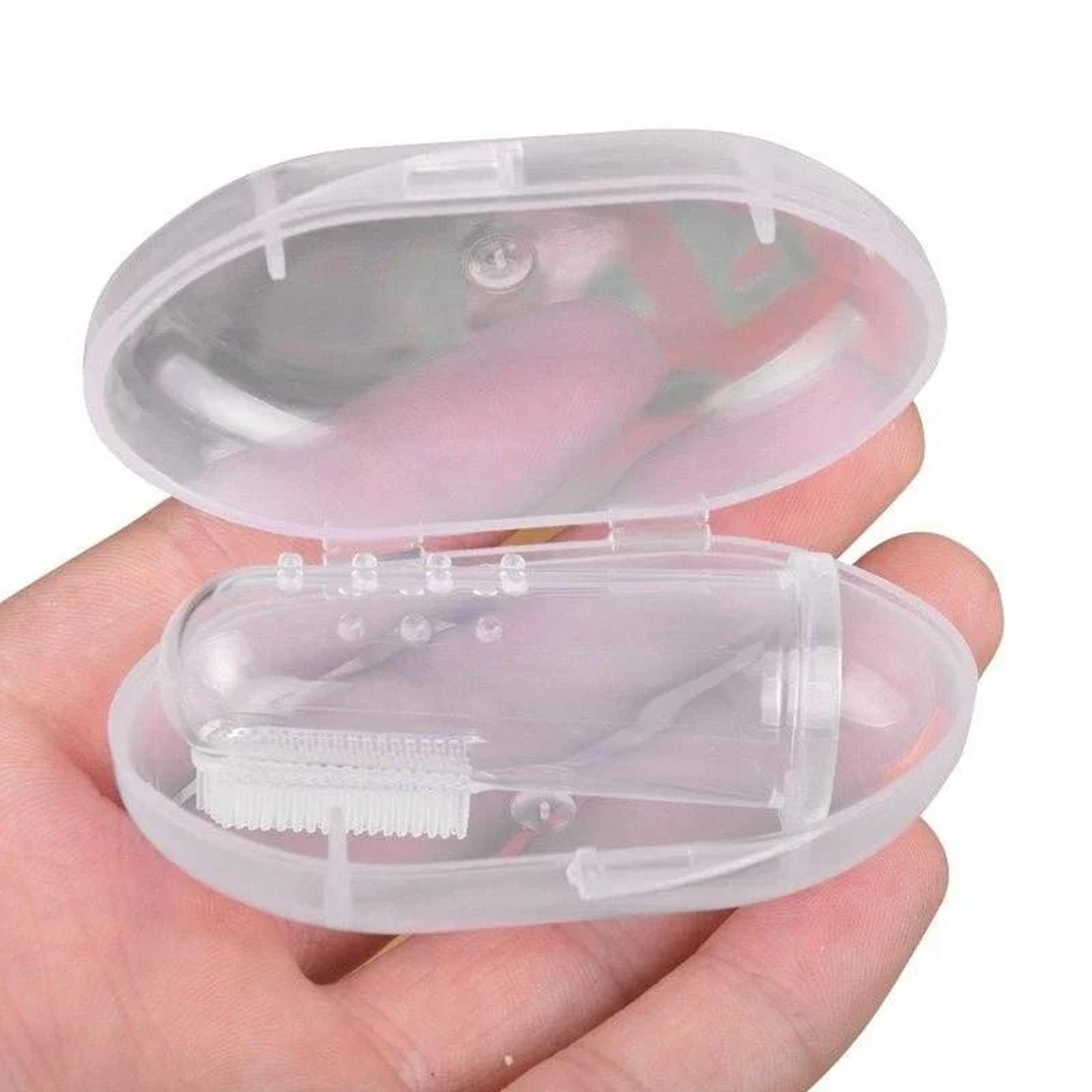 Super Soft Pet Finger Toothbrush Food Grade Silicone 360 Degree Teeth Care For Dogs And Cats 7