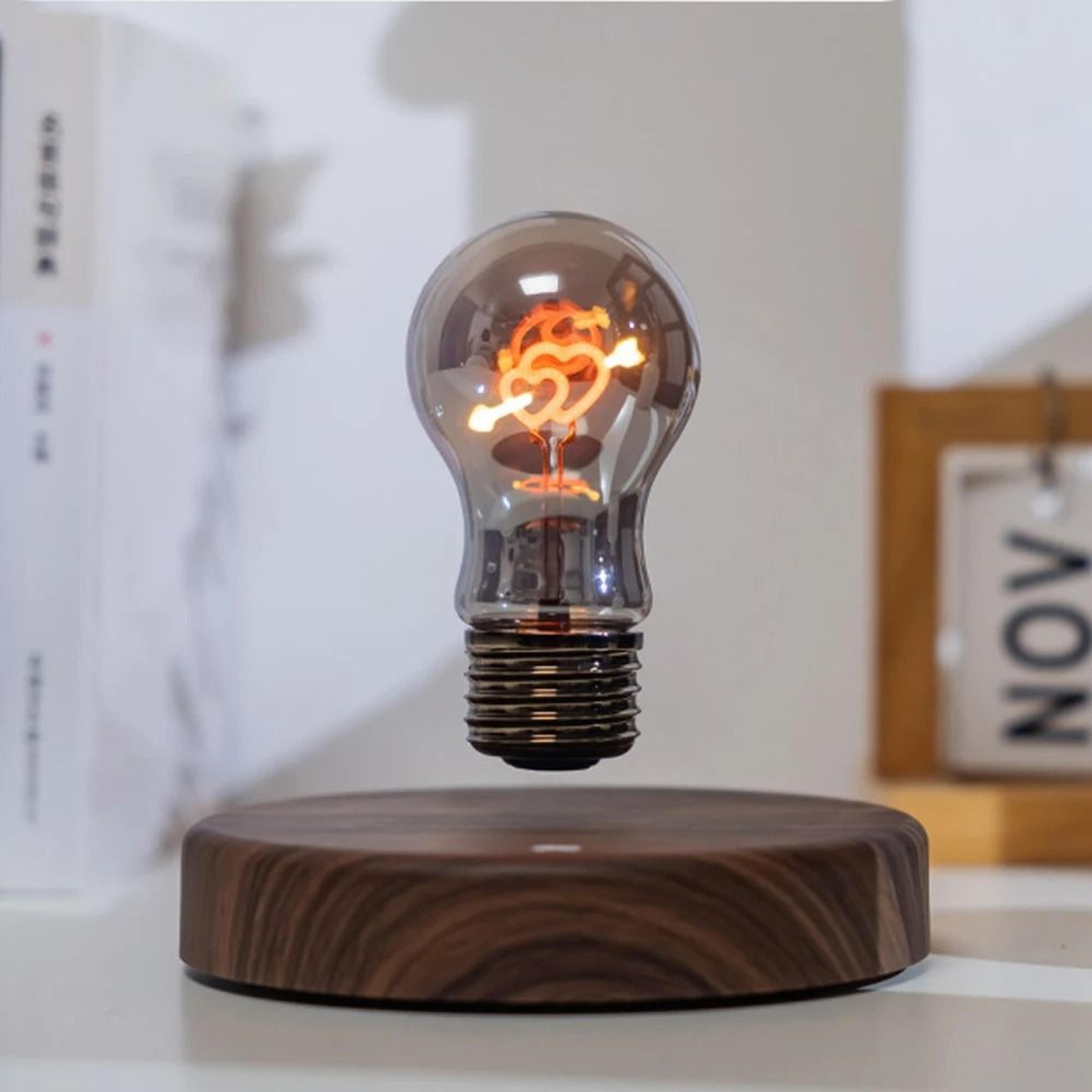 Levitating Moon Night Light 360 Rotation Magnetic Floating Lamp For Home Office Desk Decor 8