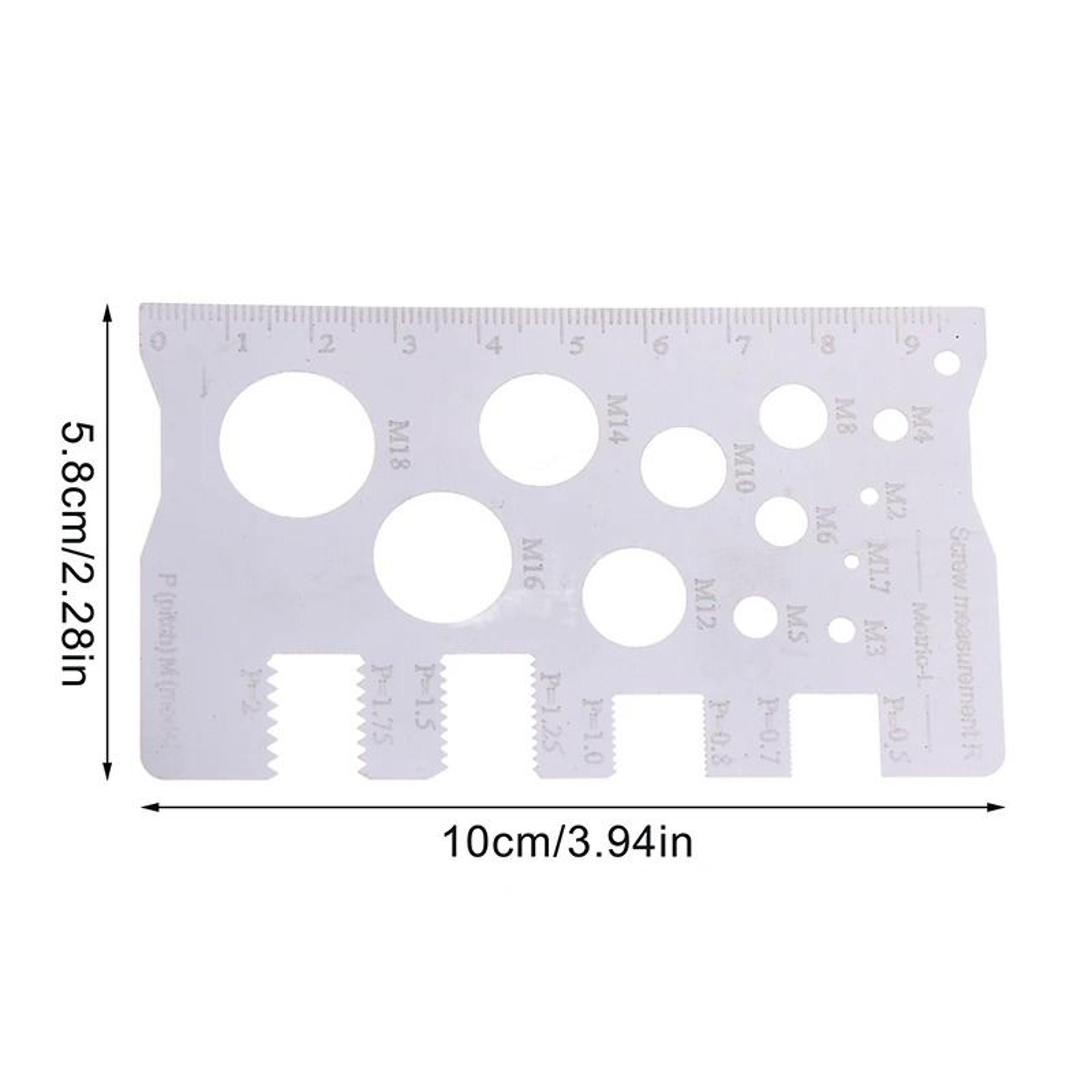 High Accuracy Industry Standard Pitch Gauge For Measuring Bolt Nut Screw Thread 10