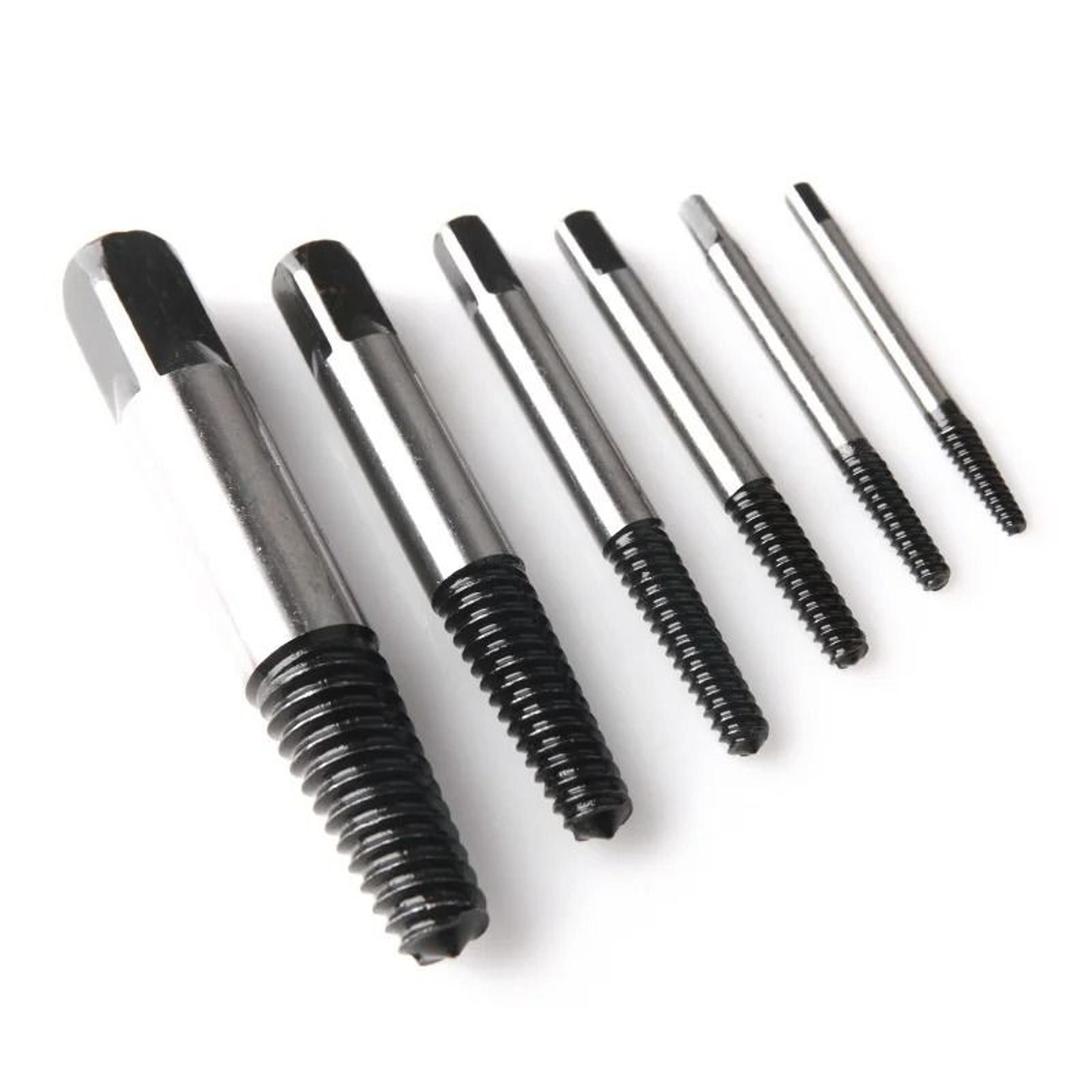STONEGO Screw Extractor Drill Bit Set Carbon Steel Double Sided Broken Screw Removal Kit 3