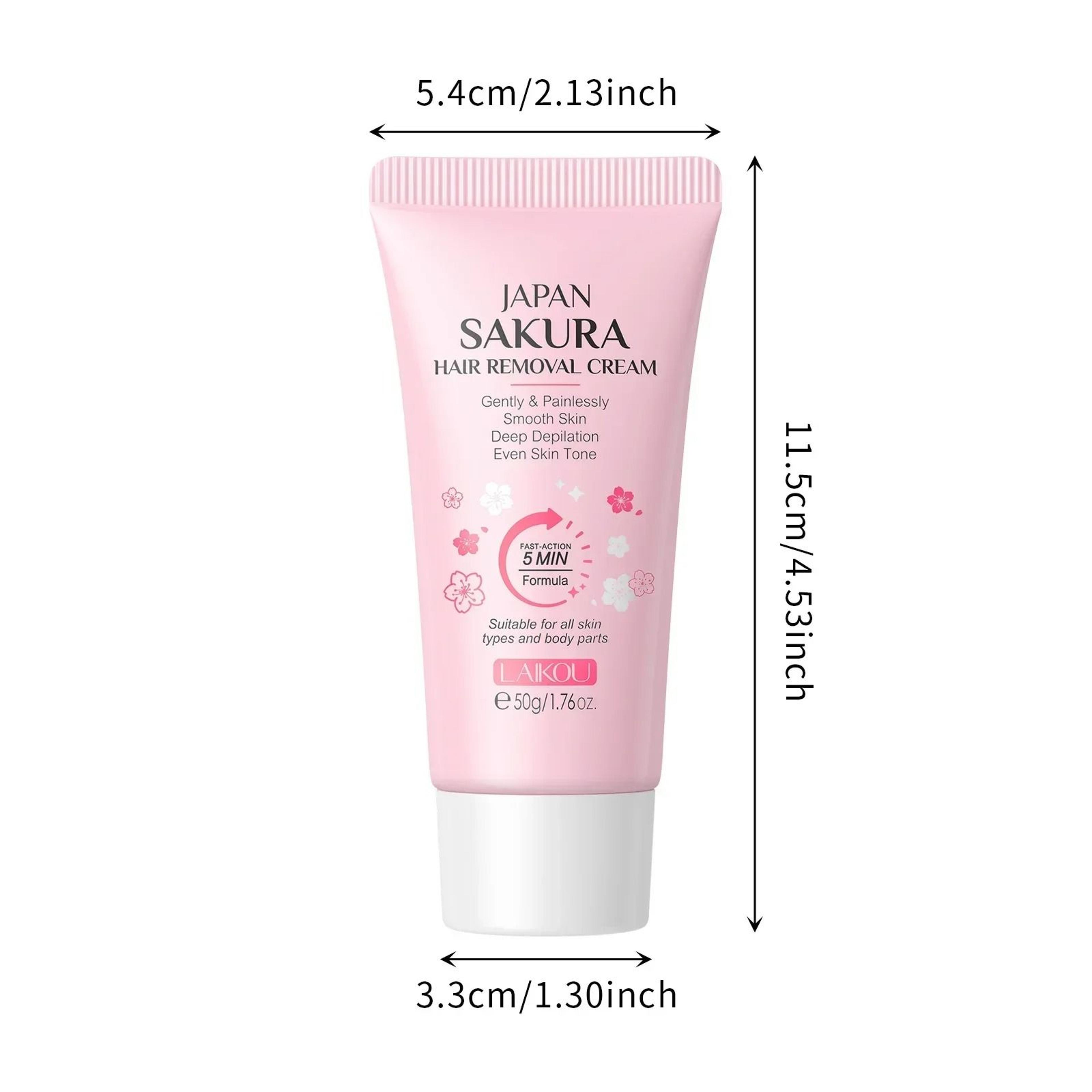 LAIKOU Hair Removal Cream For Intimate Areas Painless Hair Remover Growth Inhibitor 50g 5