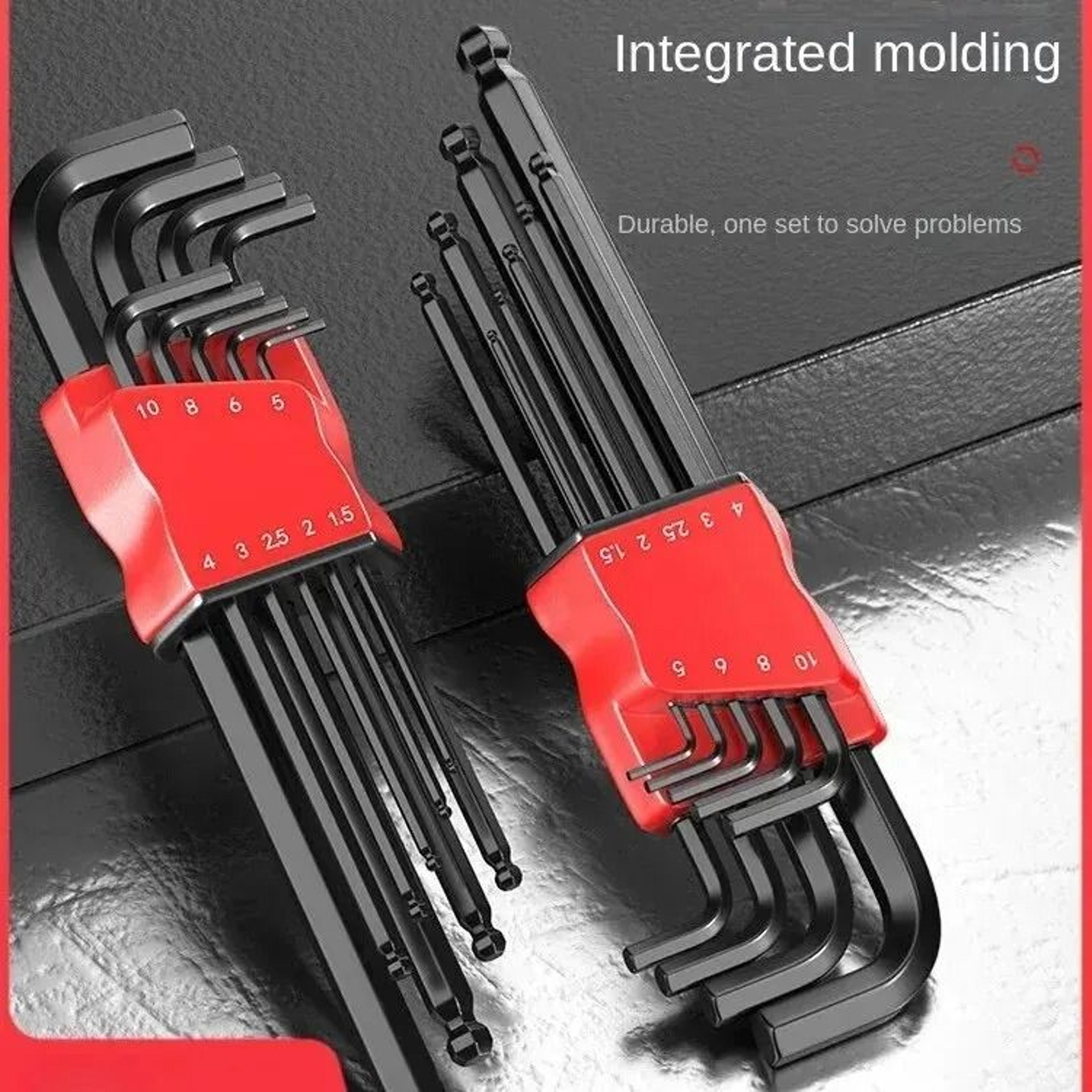 High Strength Hex Wrench Set Kimihide Spanner Hex Screwdriver Tool 0