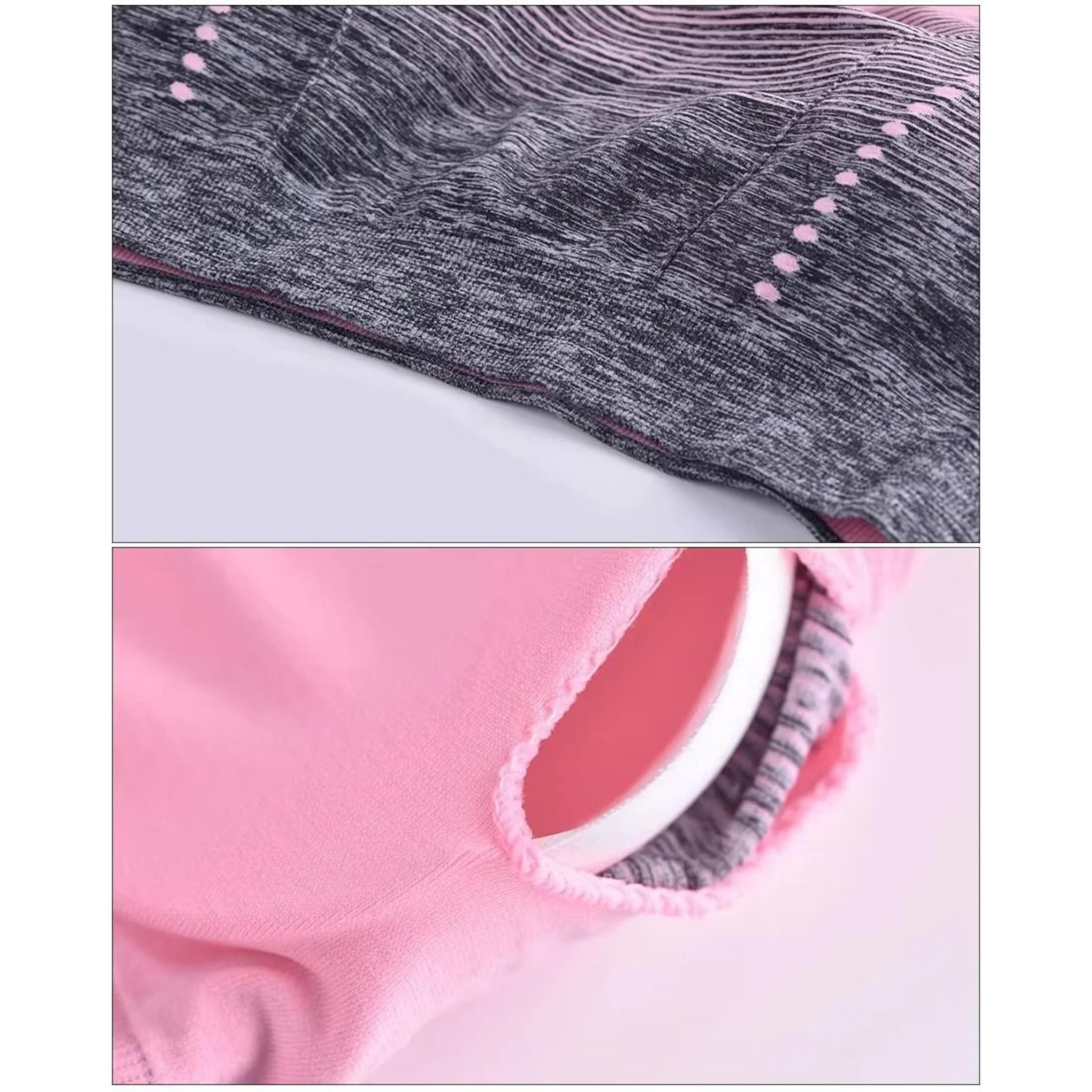Women Sports Bra Breathable Shock Absorbing Yoga Fitness Vest 4
