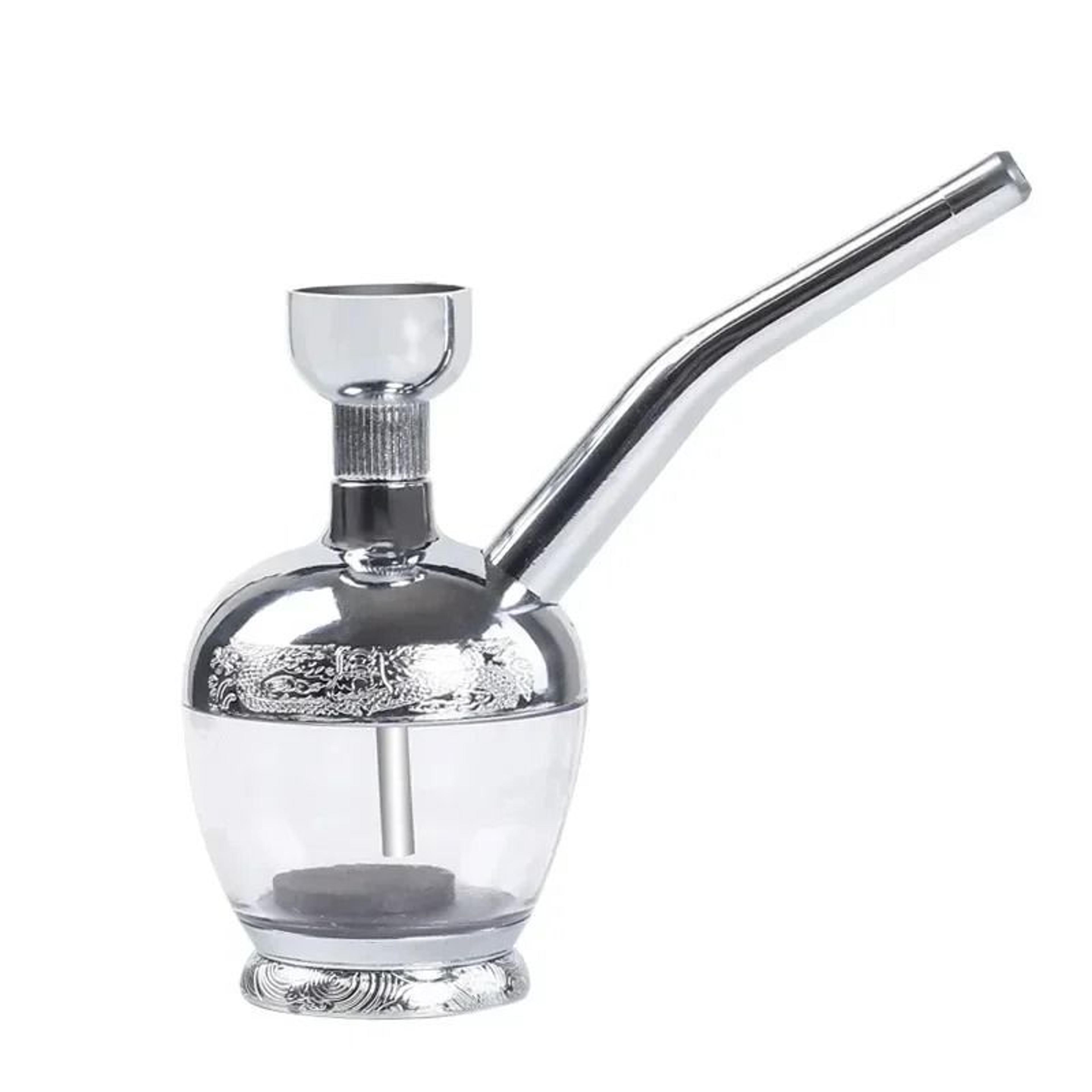 Microfilter Water Smoking Pipe For 8mm Cut Tobacco Portable Tar Reduction Pipe 6