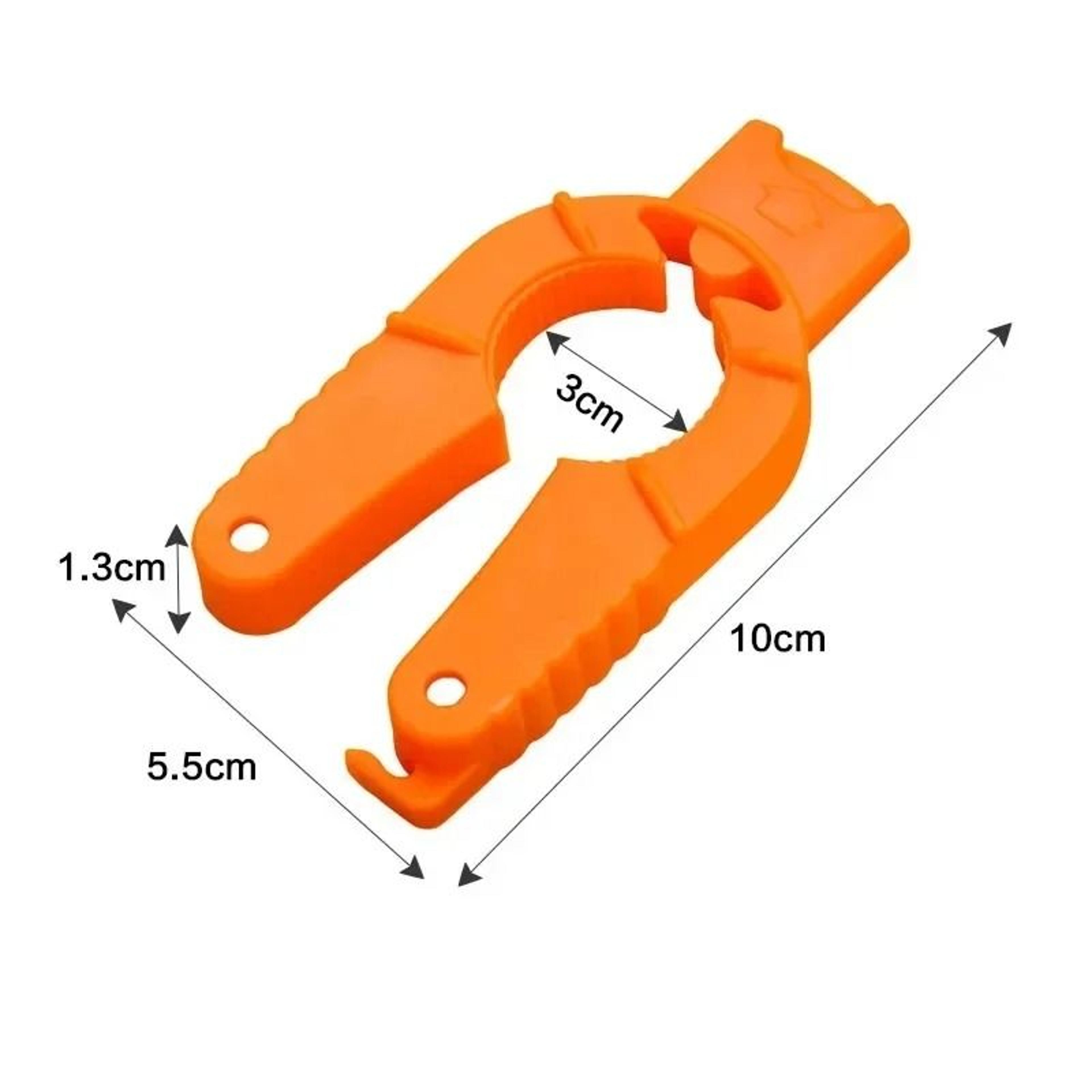 Plastic Multifunction Manual Can Bottle Opener Non Slip Kitchen Gadget 1