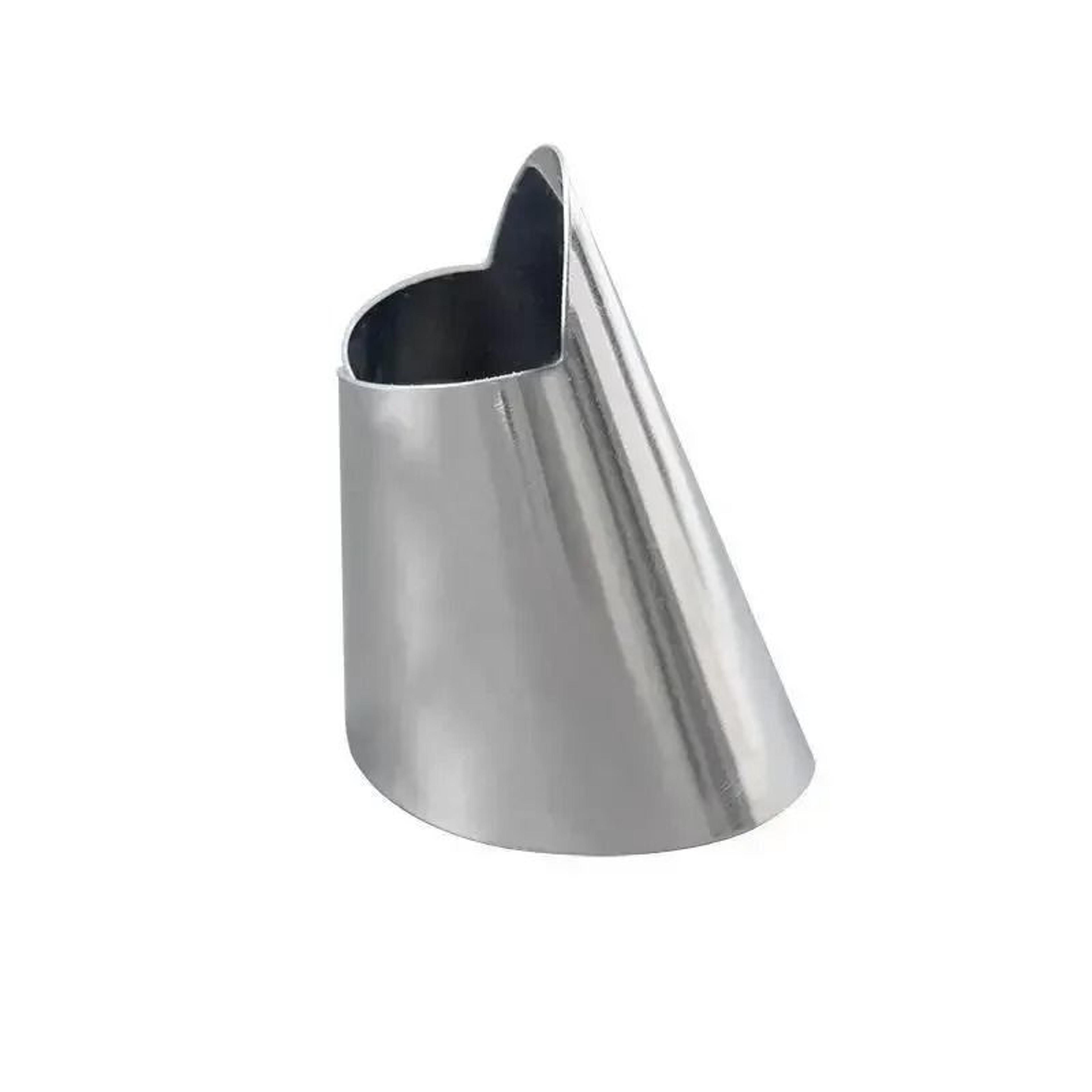 Stainless Steel Finger Protector Sleeve For Garlic And Vegetable Handling 4