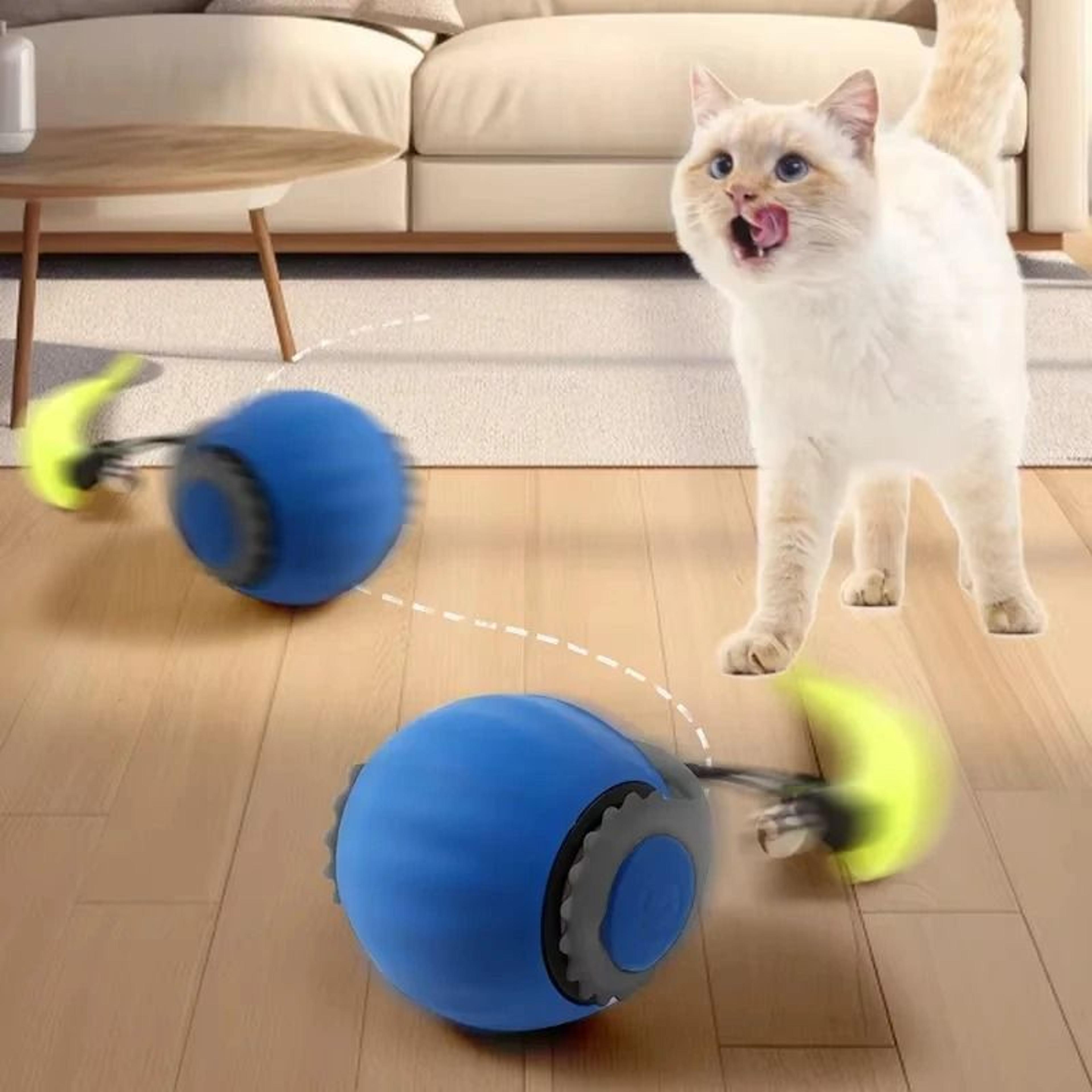 Automatic Rolling Ball Pet Toy Charging Smart Cat Dog Chase Toy 2