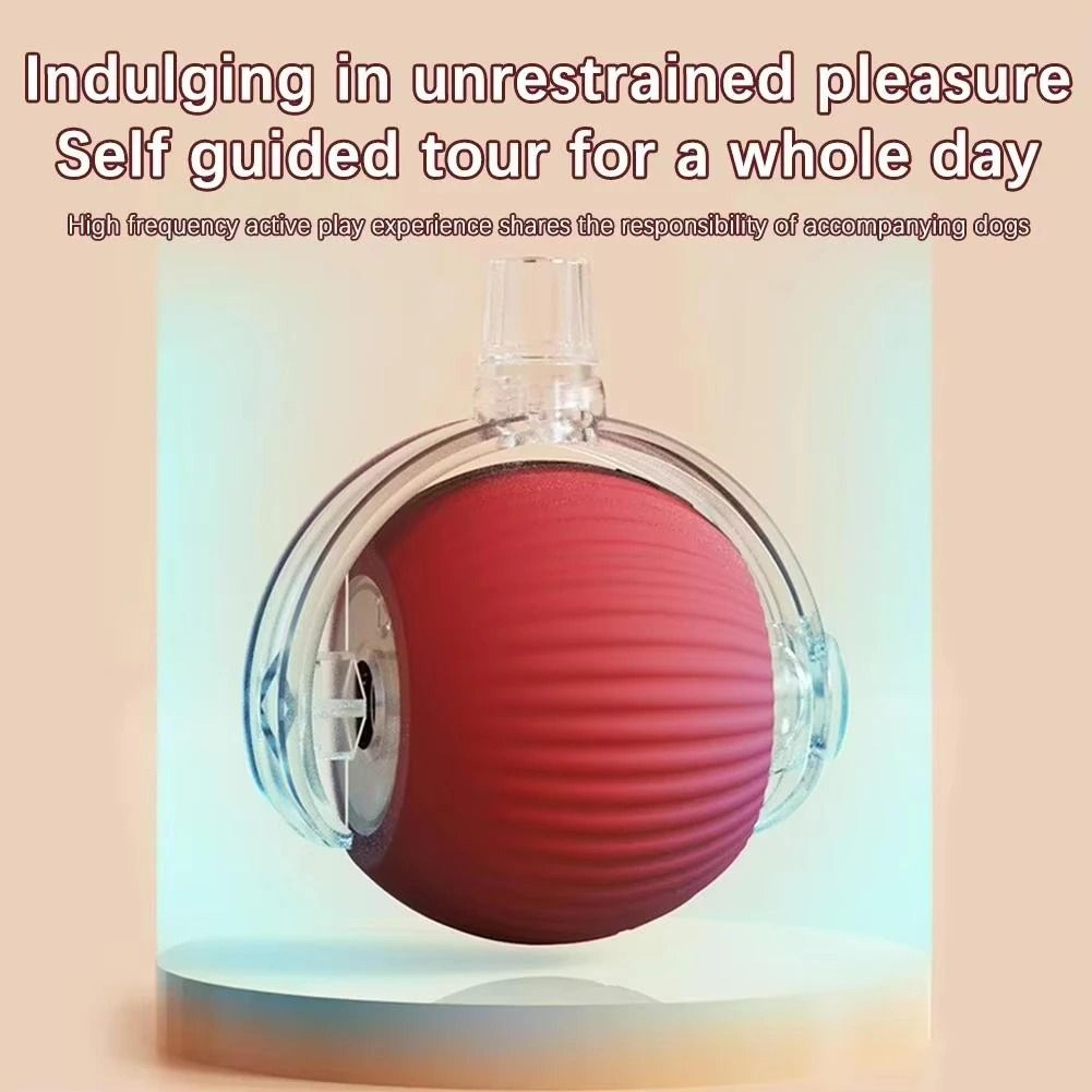 Automatic Rolling Ball Toy For Cats And Dogs USB Rechargeable 2