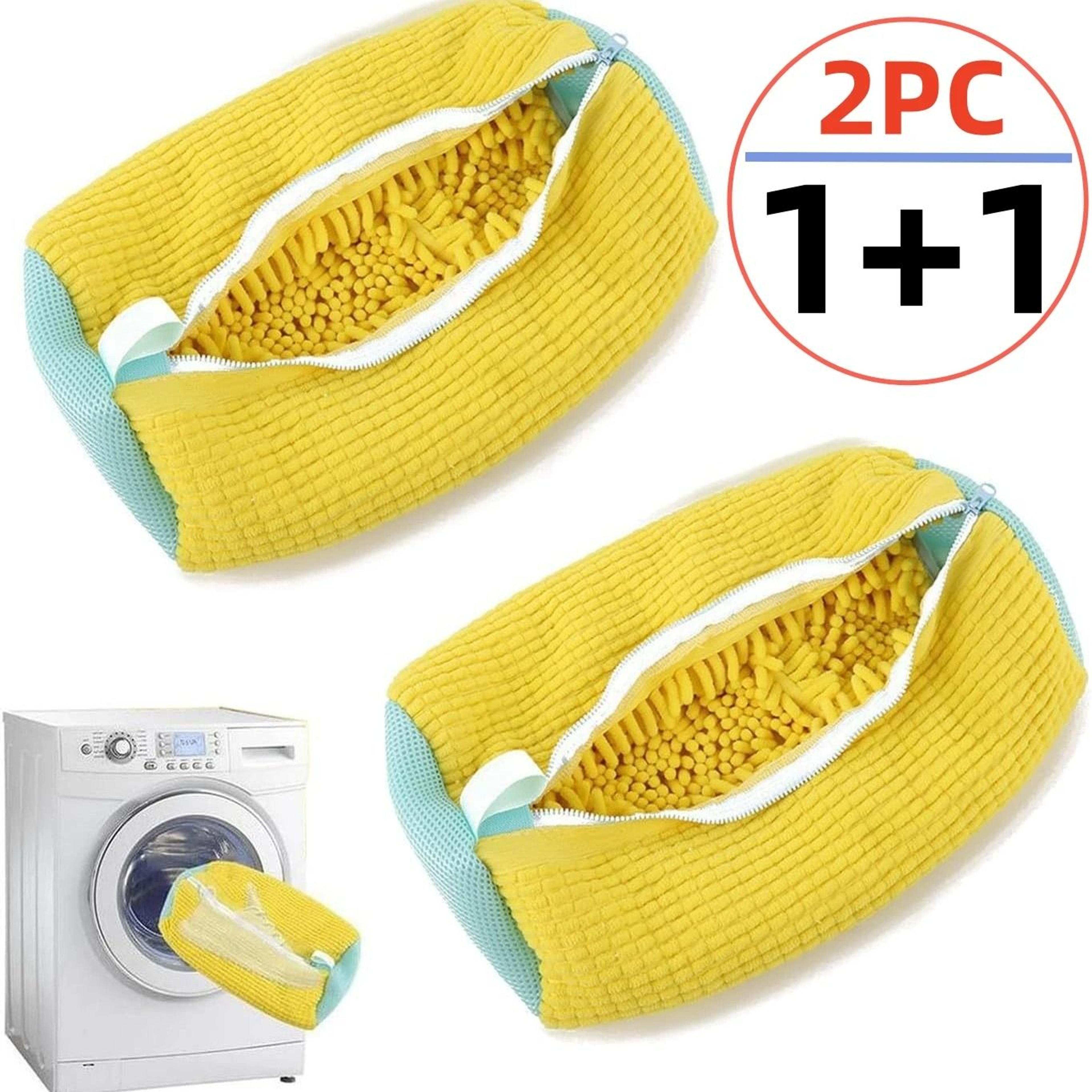 Shoe And Laundry Wash Bag With Fluffy Fibers Anti Deformation Organizer 0
