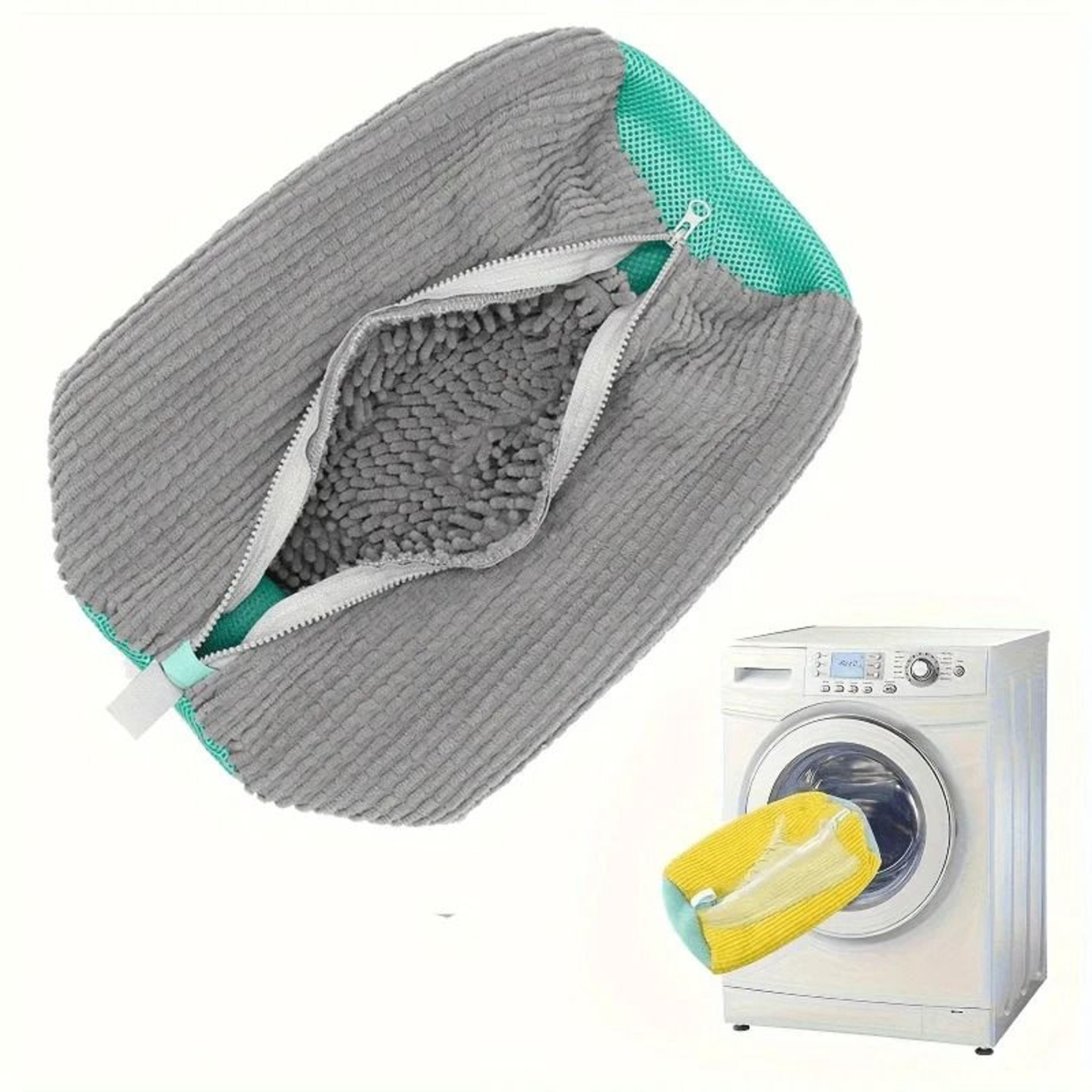 Shoe And Laundry Wash Bag With Fluffy Fibers Anti Deformation Organizer 11