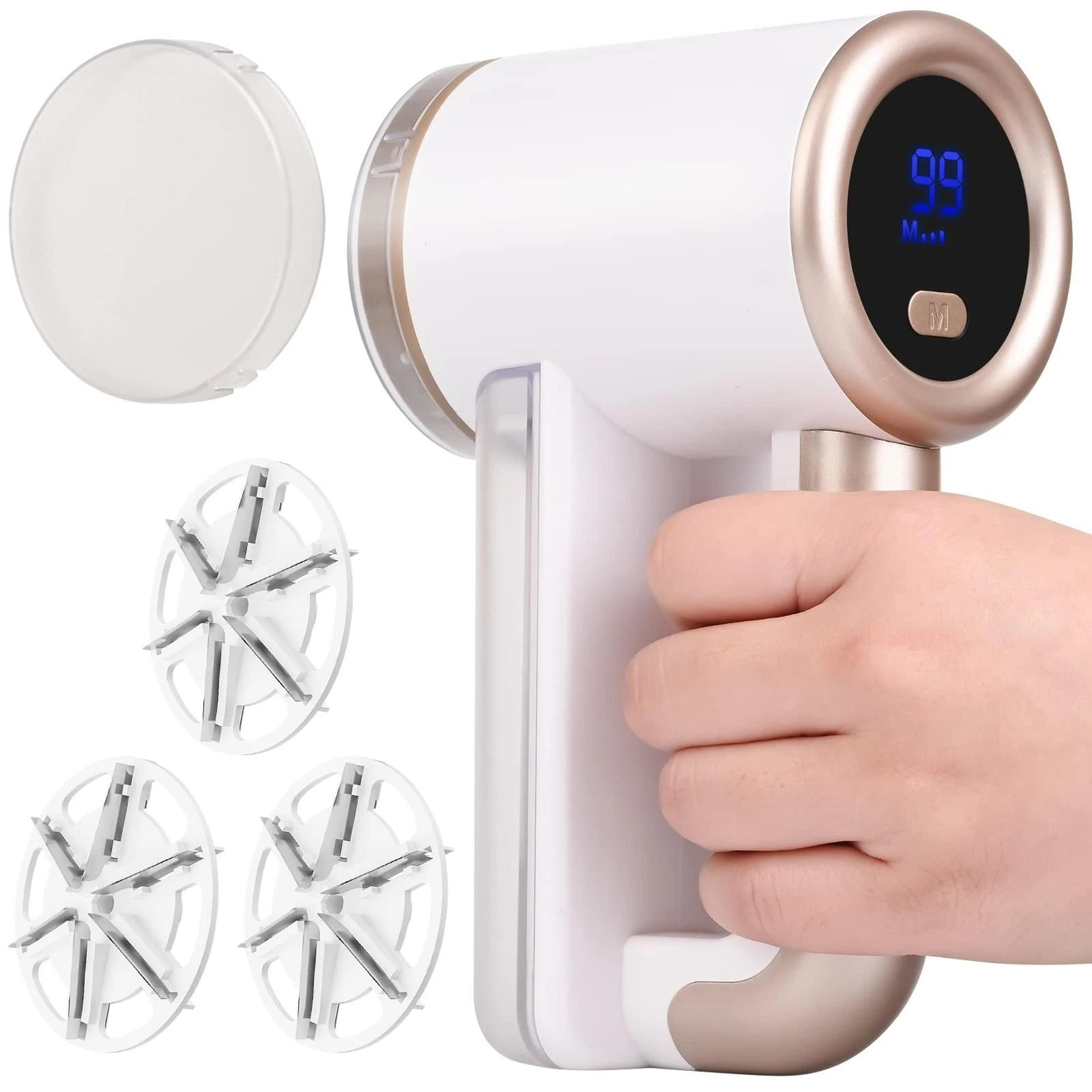 Rechargeable Fabric Clothes Shaver 3 Speeds 2000mAh LED Display Lint Remover 10