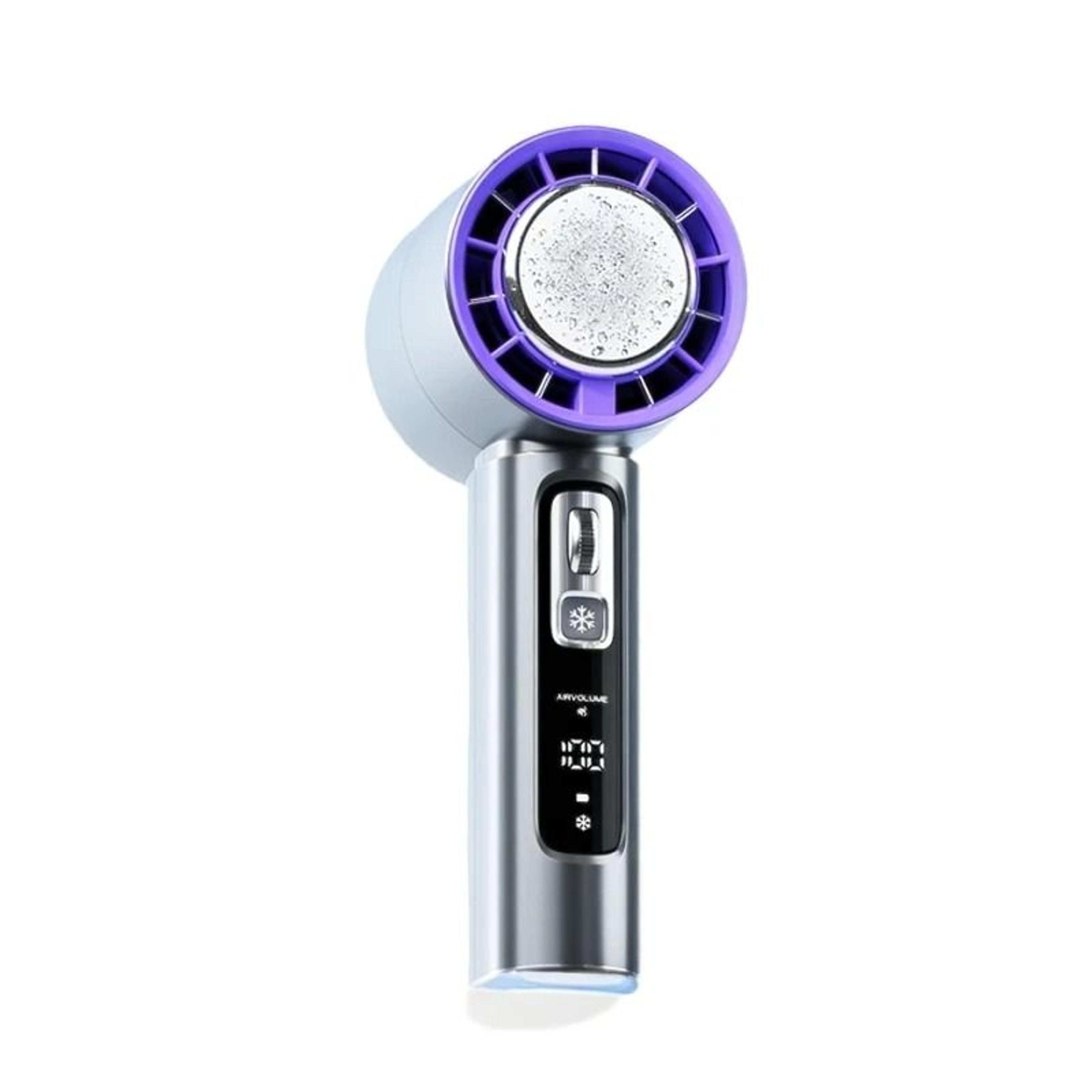 Rechargeable 4000mAh Electric Handheld Fan 100 Speeds Adjustable Portable Outdoor Turbo Fan 6