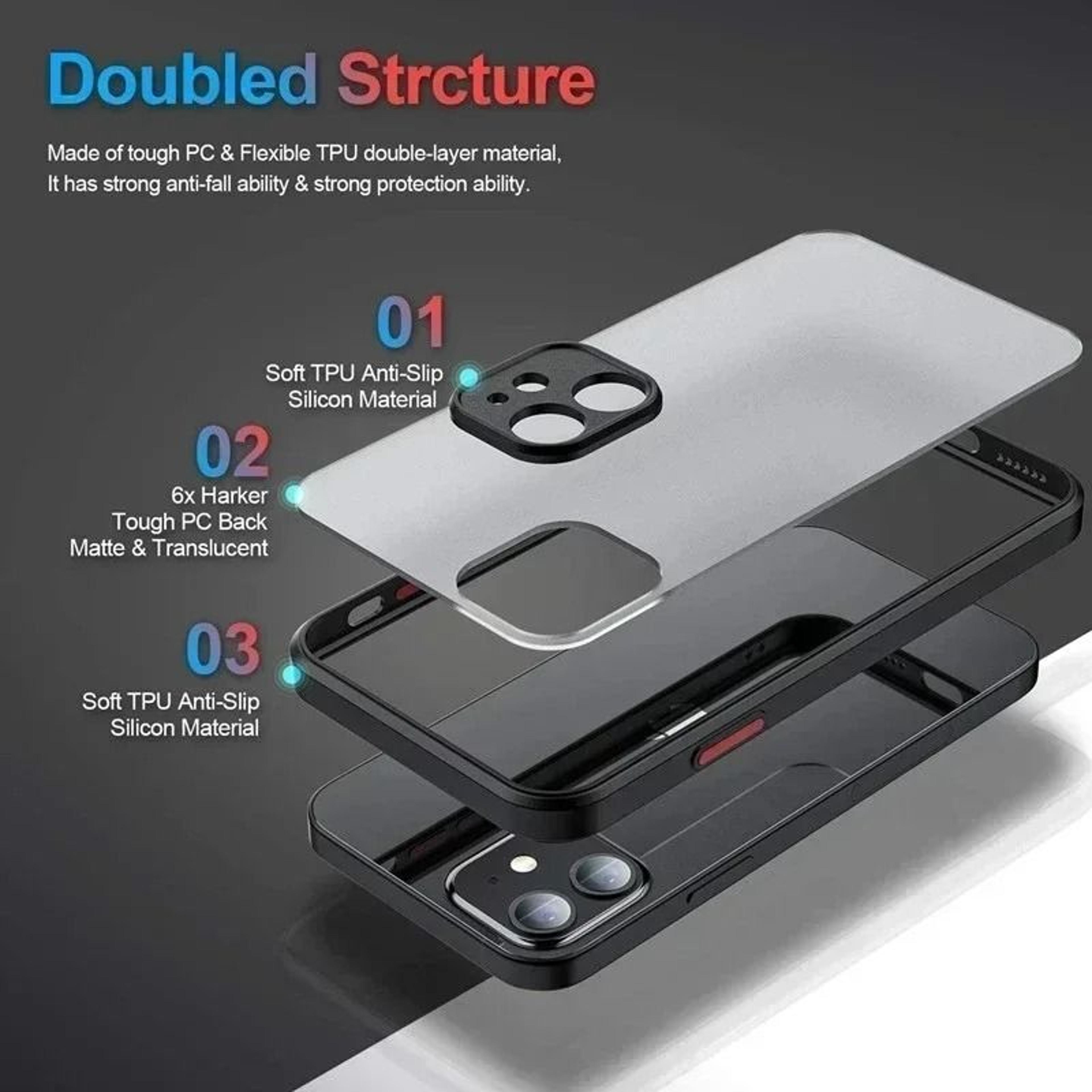 Matte Phone Case Soft Silicone Shockproof Case For IPhone 16 15 14 13 12 11 Pro Max Plus Mini 1