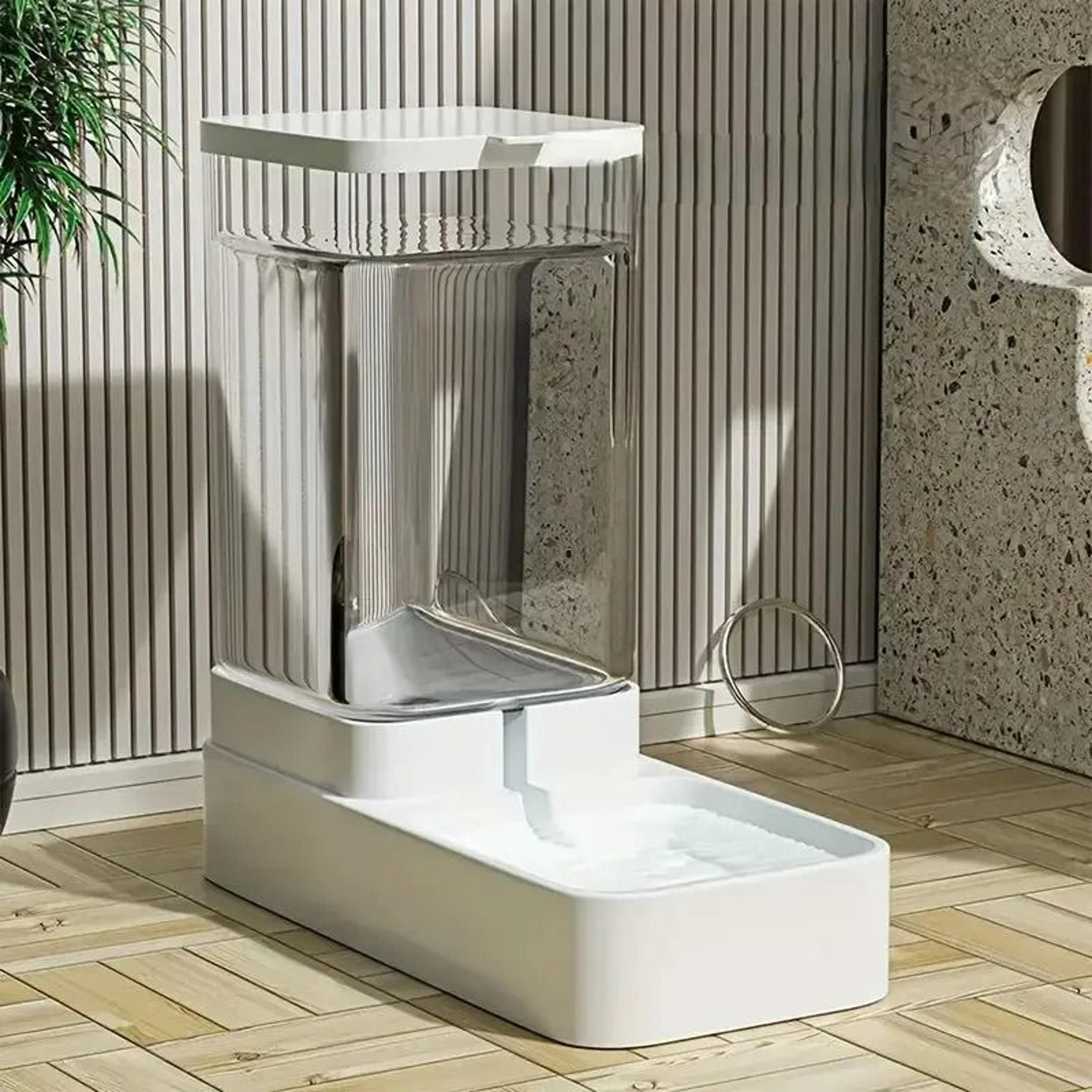 Automatic Dog Feeder And Water Dispenser Set For Food And Hydration 6