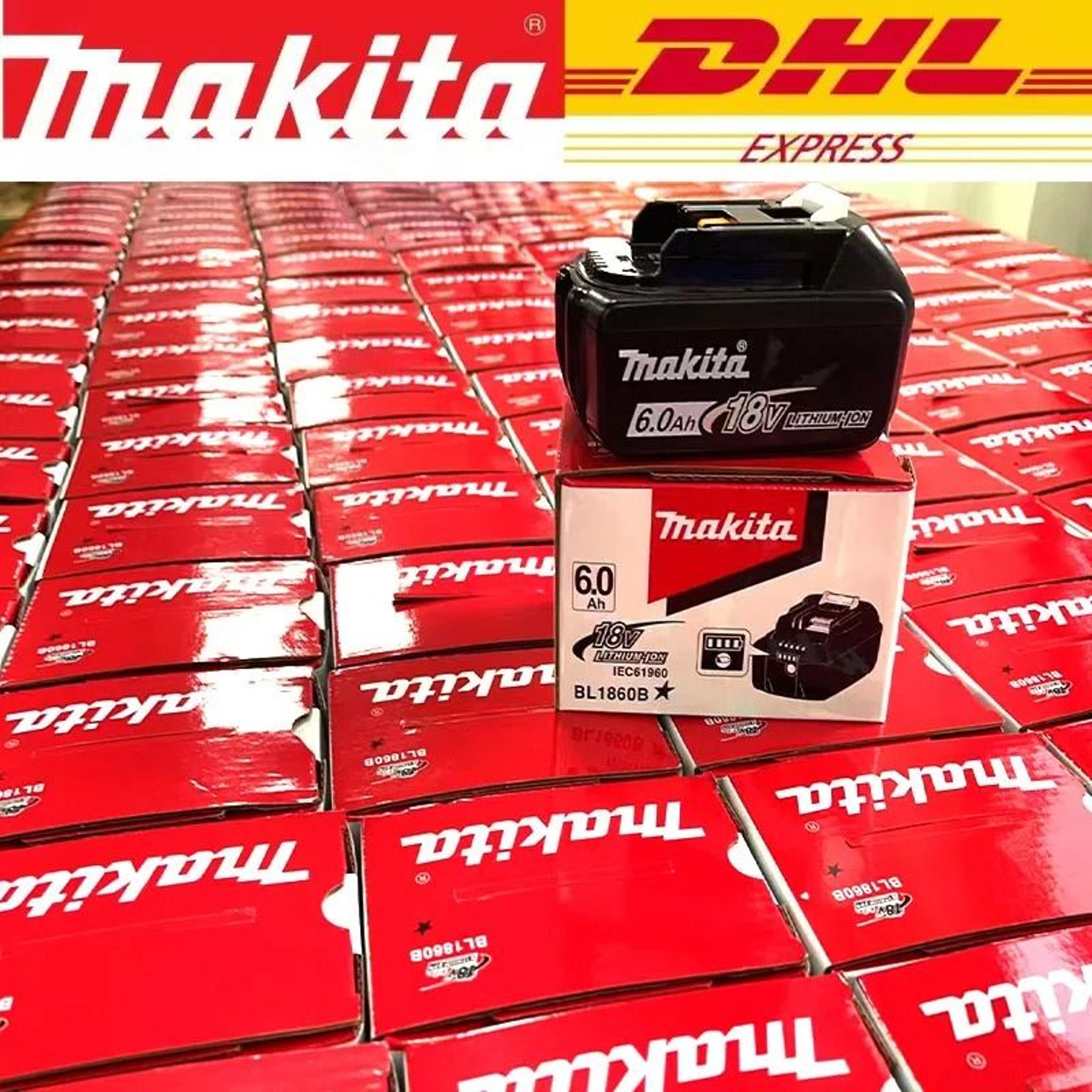 Makita 18V Replacement Lithium Battery 6Ah Compatible With BL1860B BL1850B BL1840 And BL1815 Models 0