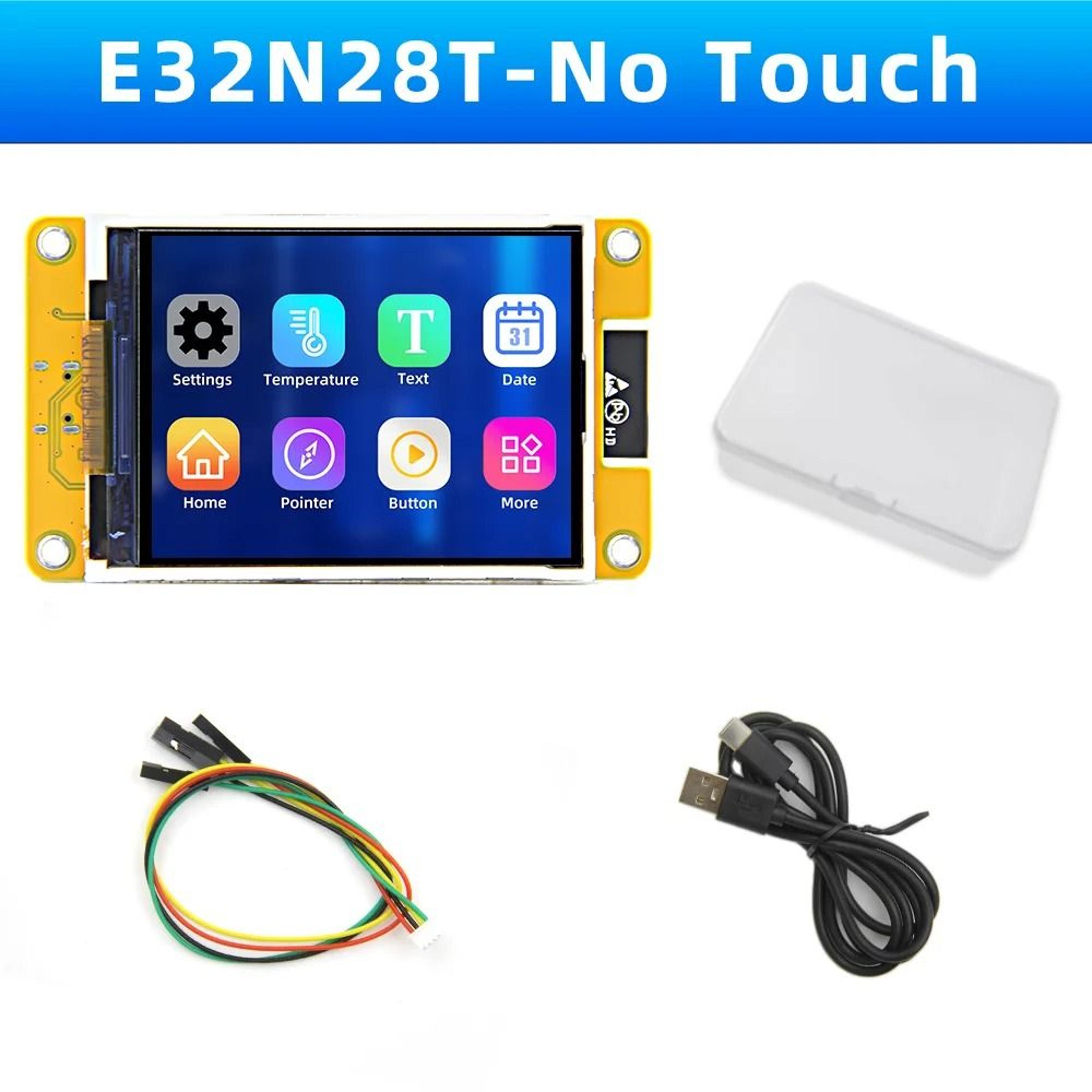 ESP32 Arduino LVGL WiFi Bluetooth Development Board With 240x320 TFT Touch Display 6
