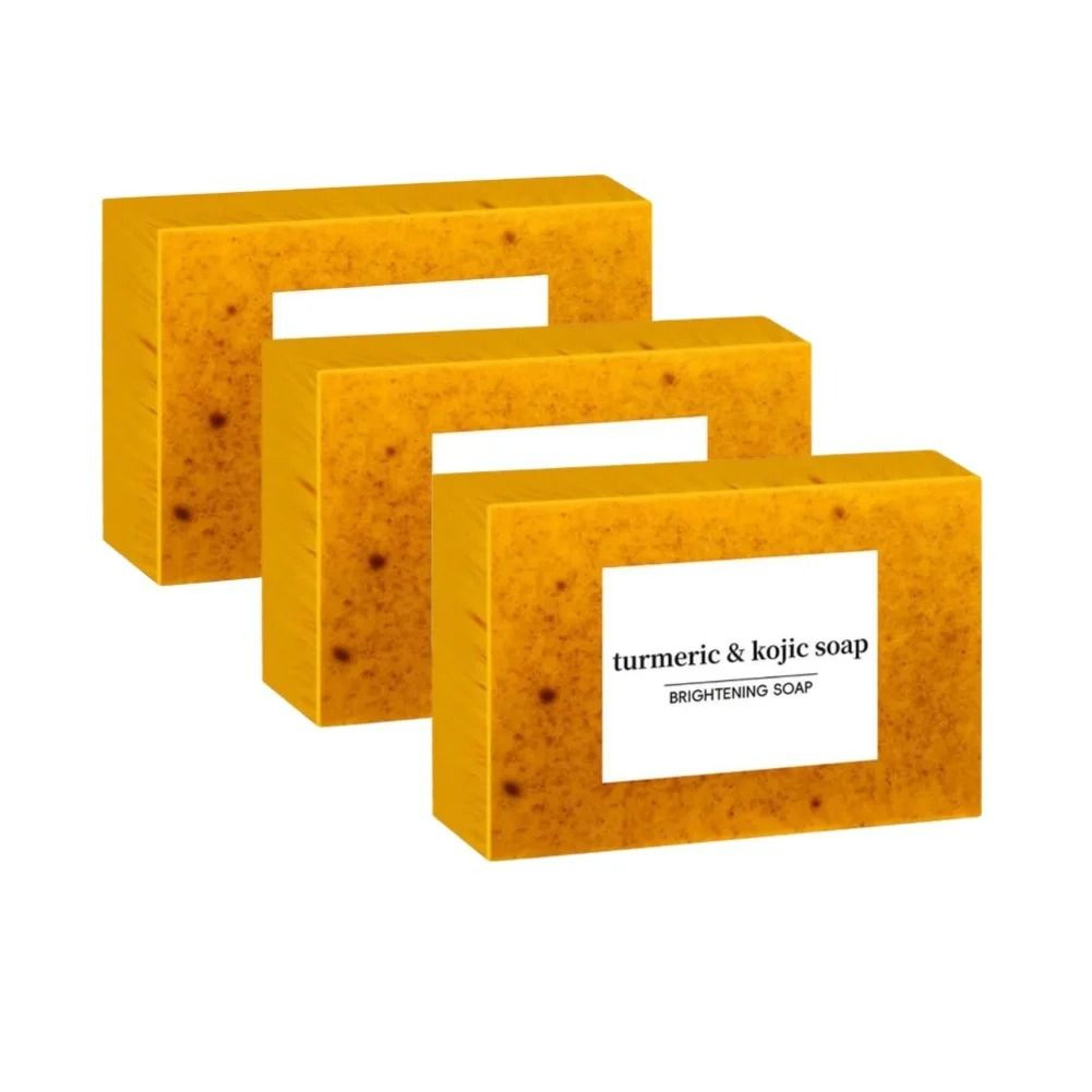Turmeric Kojic Acid Lemon Handmade Soap For Shower And Facial Use 6