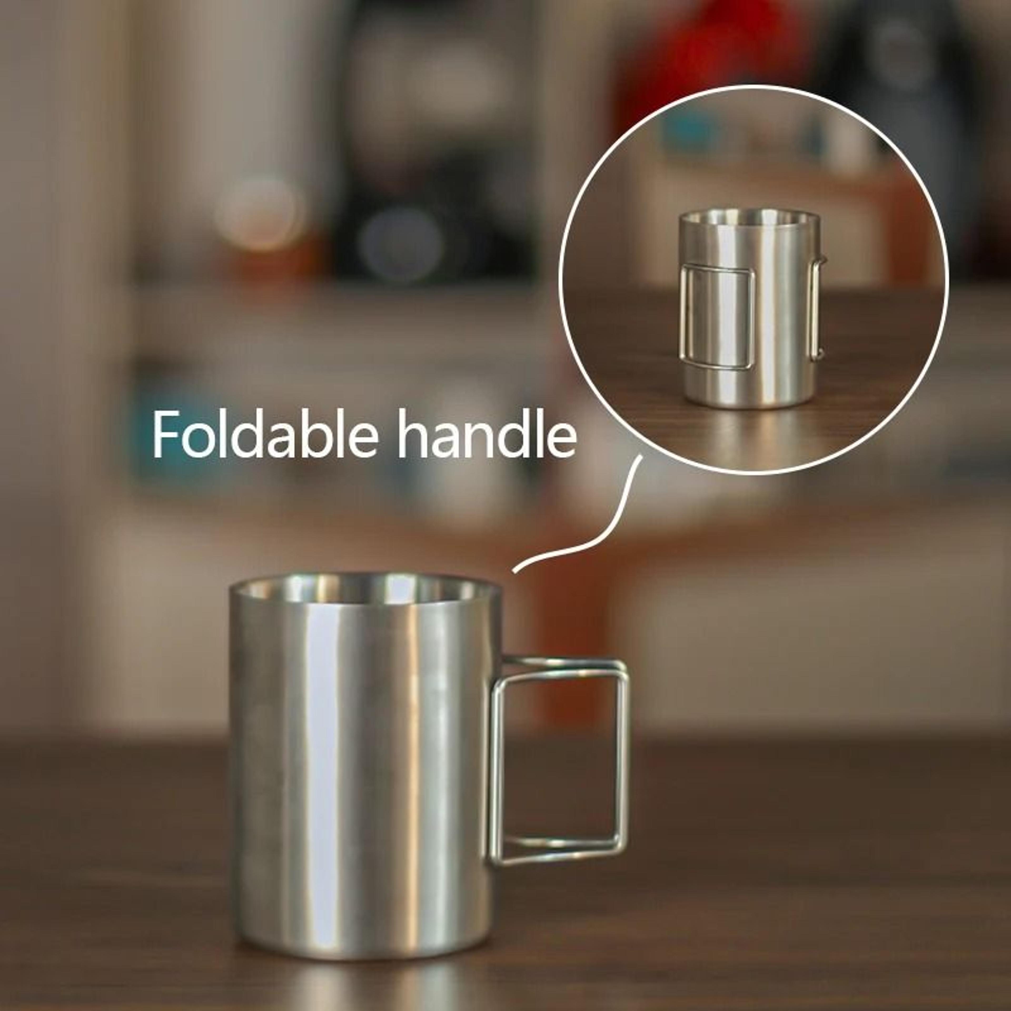 304 Stainless Steel Hanging Ear PourOver Coffee Filter Cup Portable Funnel Coffee Utensil 3
