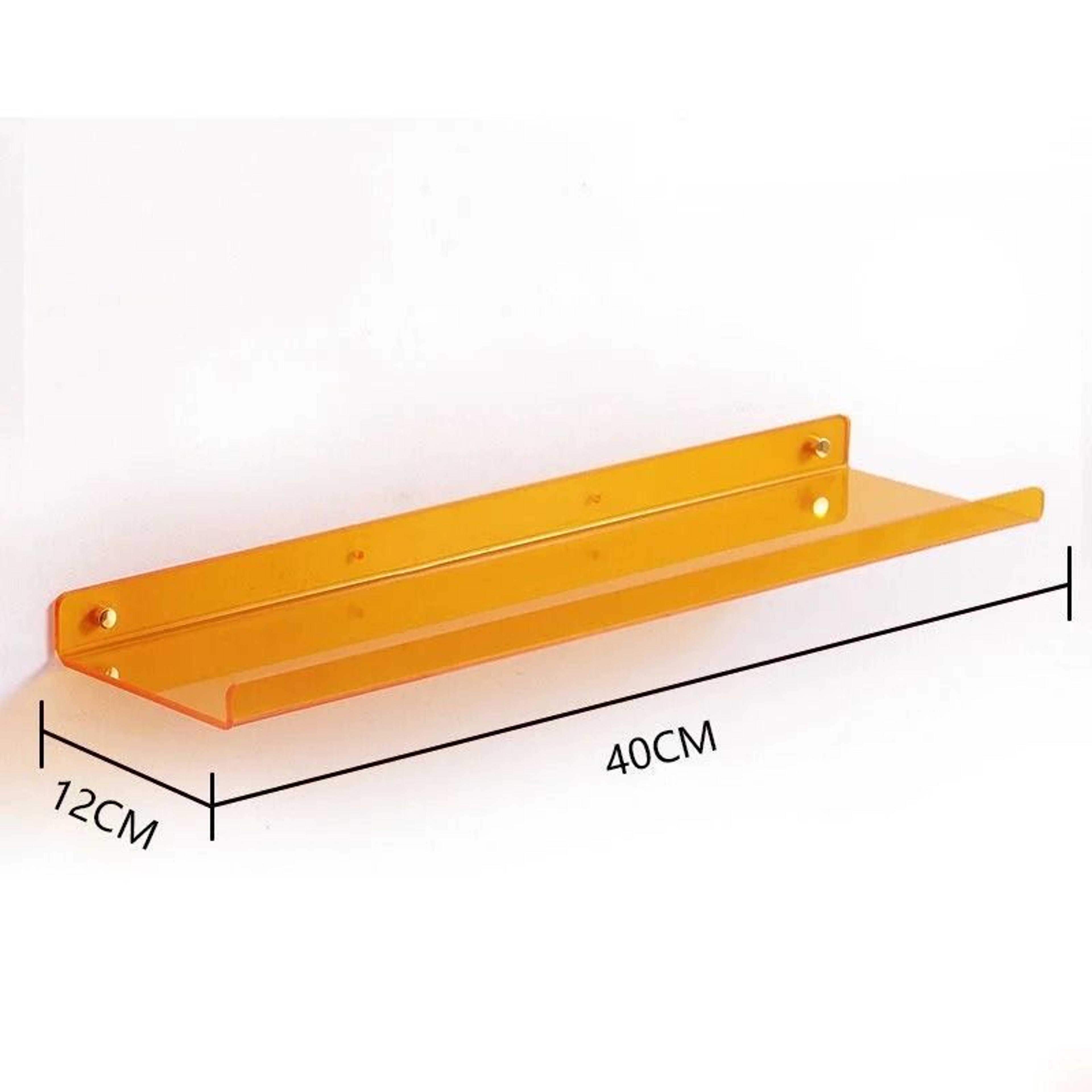 Acrylic Storage Rack Wall Panel No Drill Bathroom Kitchen Organizer Strong Sticker 18
