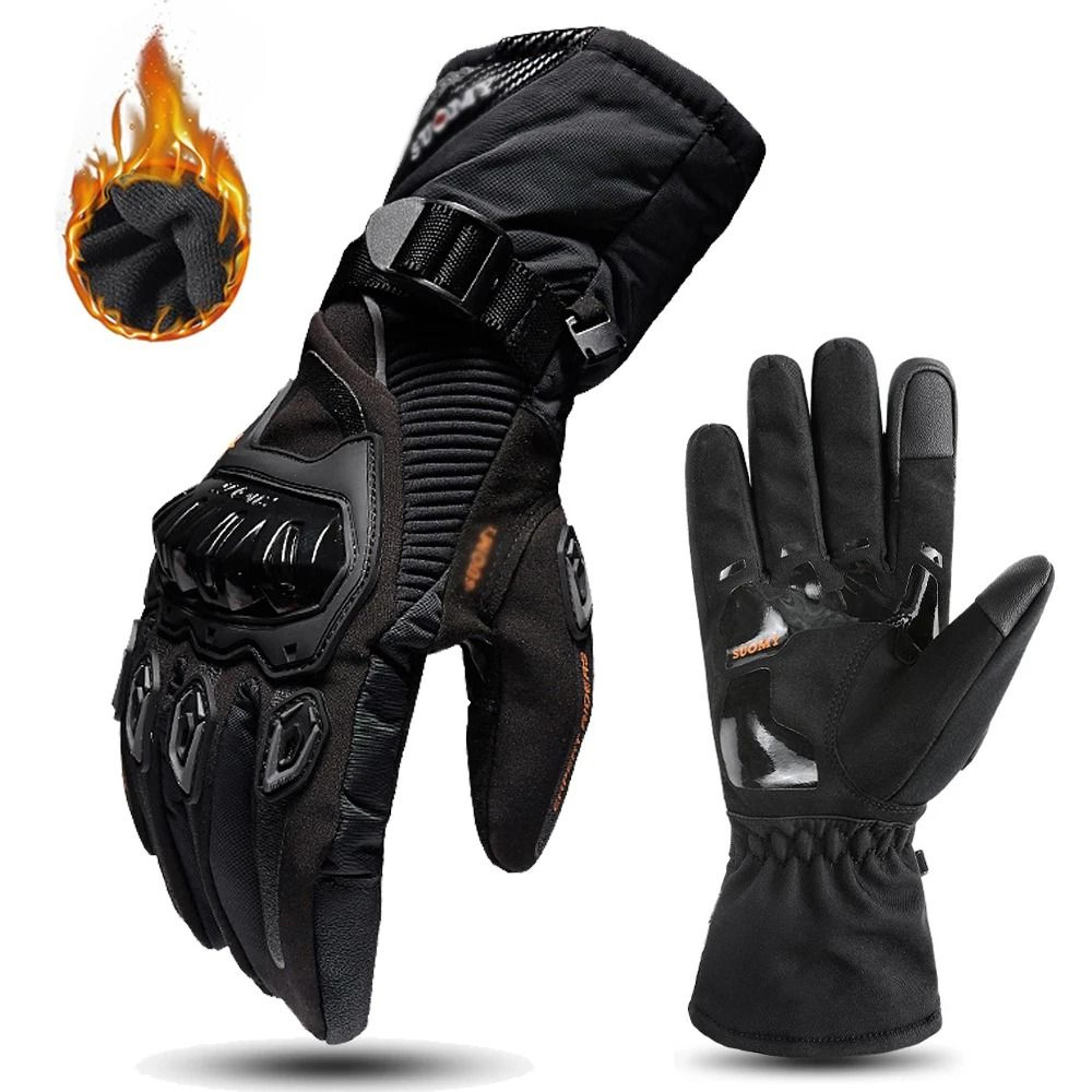 Motorcycle Gloves Windproof Waterproof Men Motorbike Riding Touchscreen Motocross Winter 9