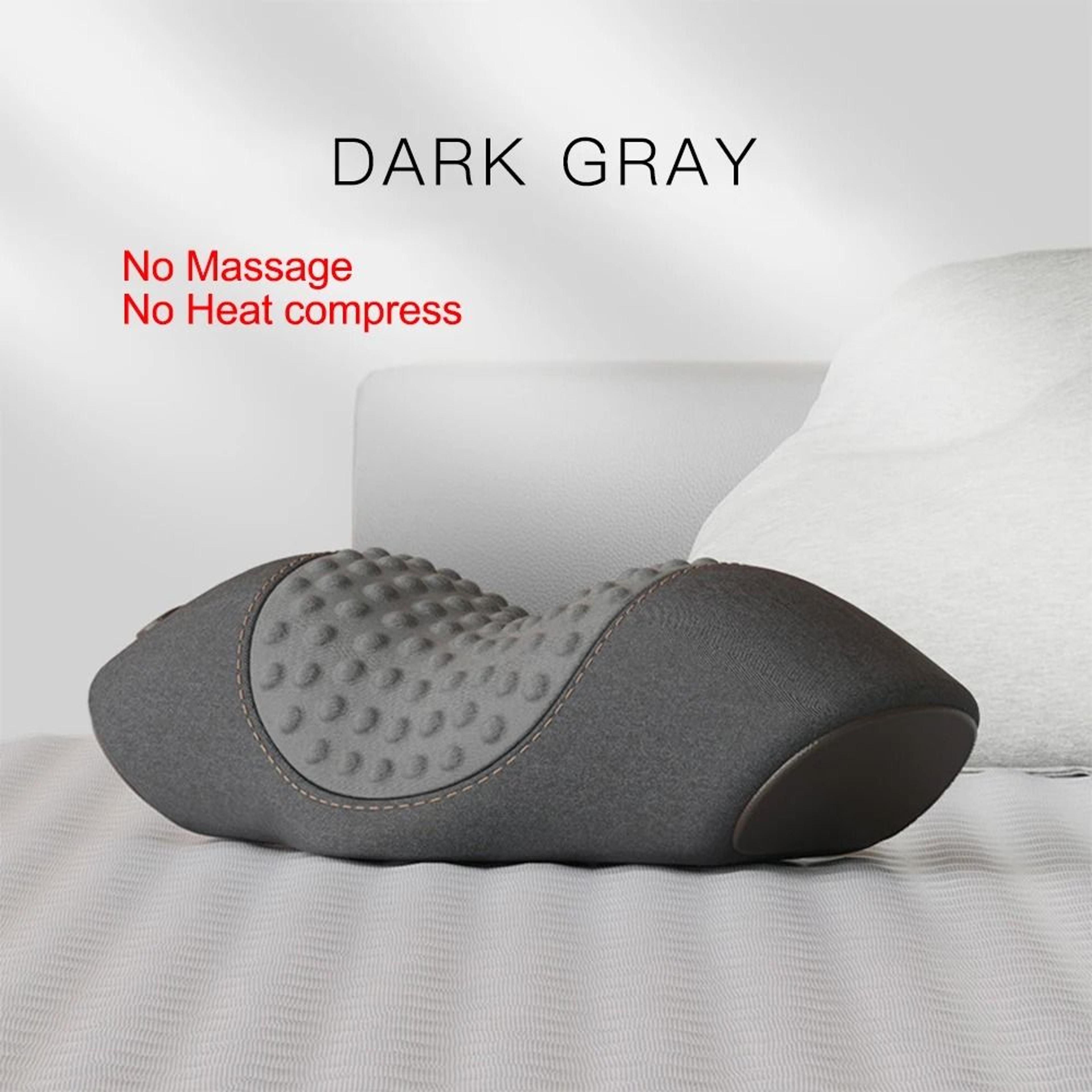 Electric Neck Massage Pillow Heating Vibration Neck Massager Back Cervical Traction Memory Foam Spi 6
