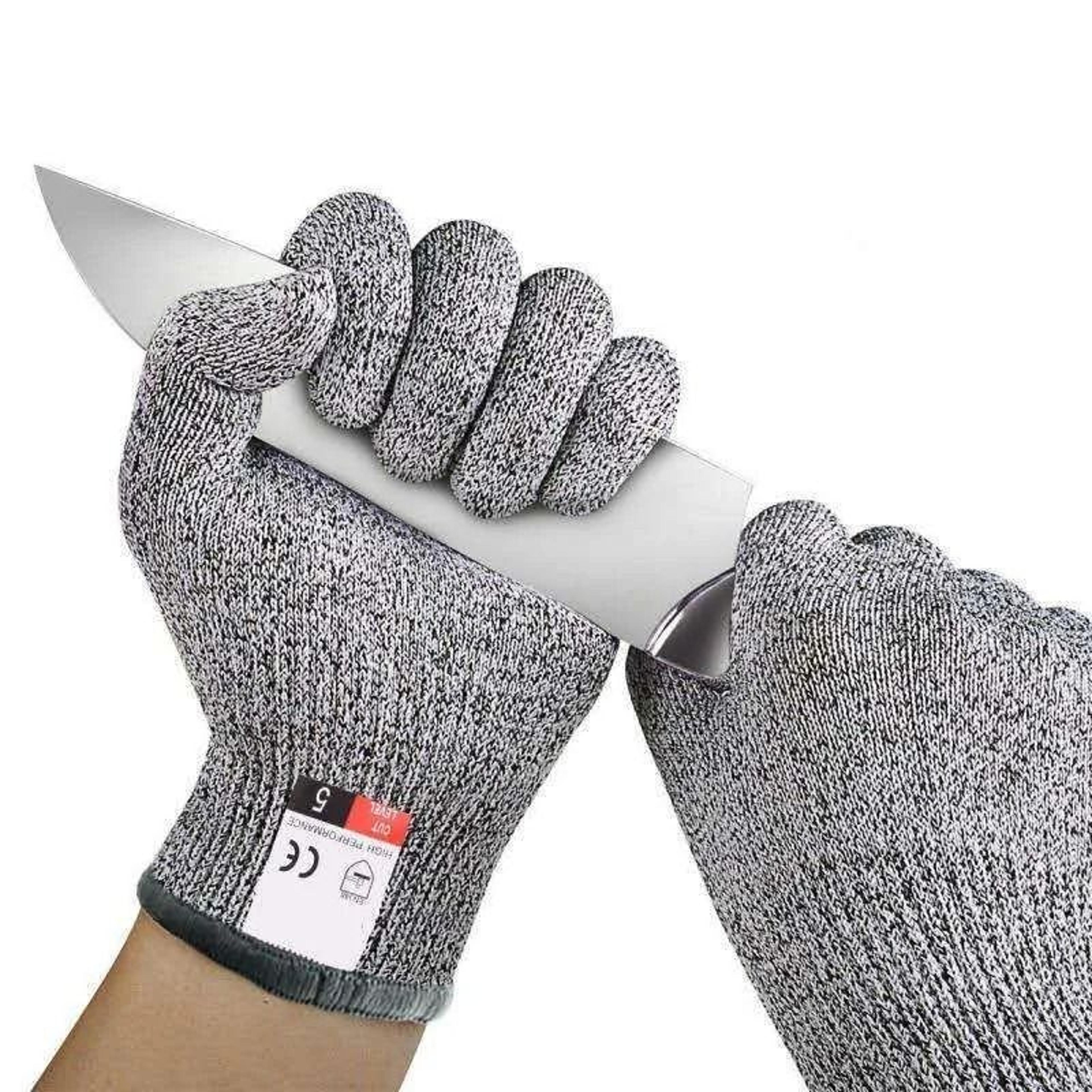Grade 5 Cut Resistant Gloves Kitchen HPPE Scratch Resistant Safety Gloves For Cutting And Gardening 0