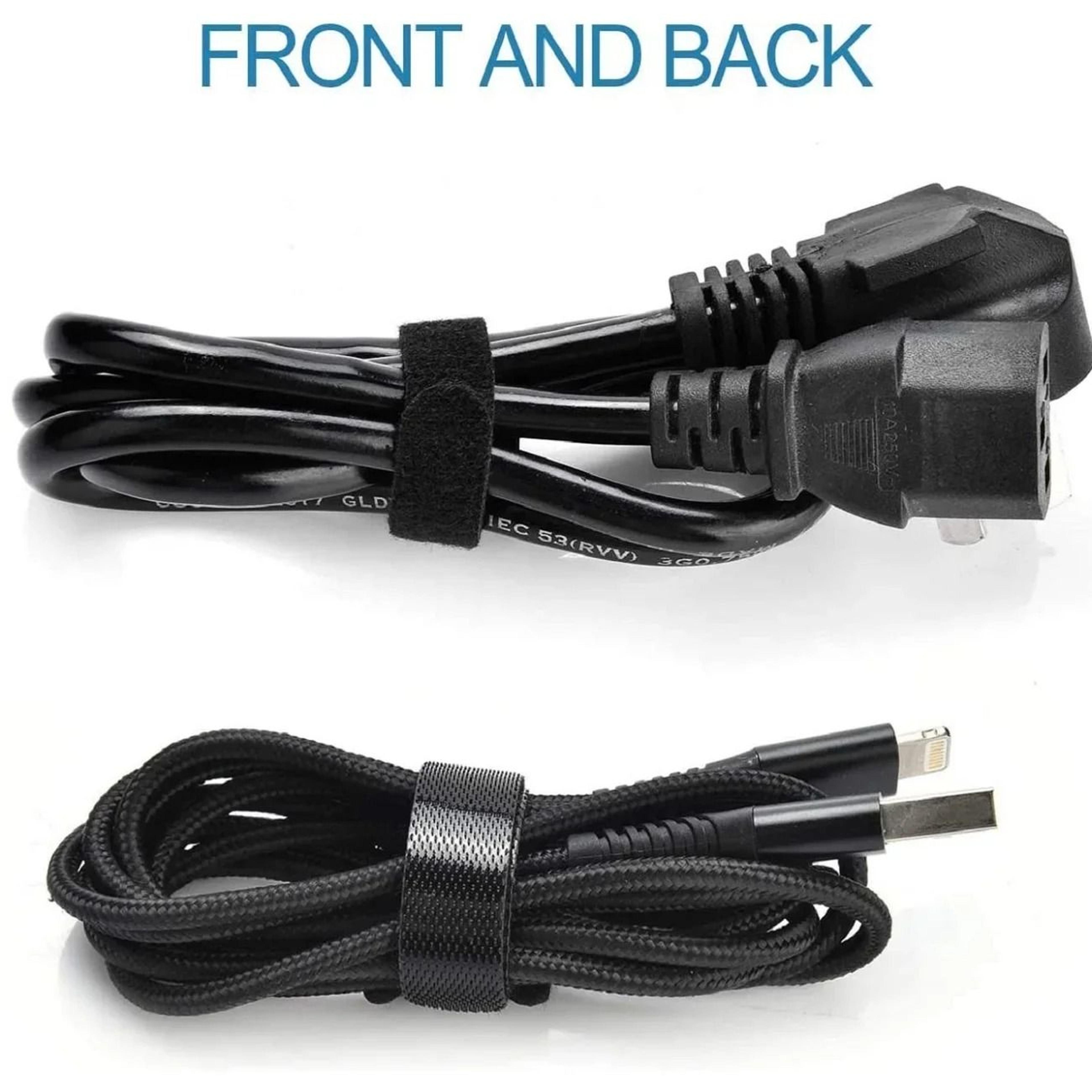 100pcs Releasable Cable Organizer Ties Nylon Loop And Hook Reusable Tape Cord Straps Wire Managemen 0