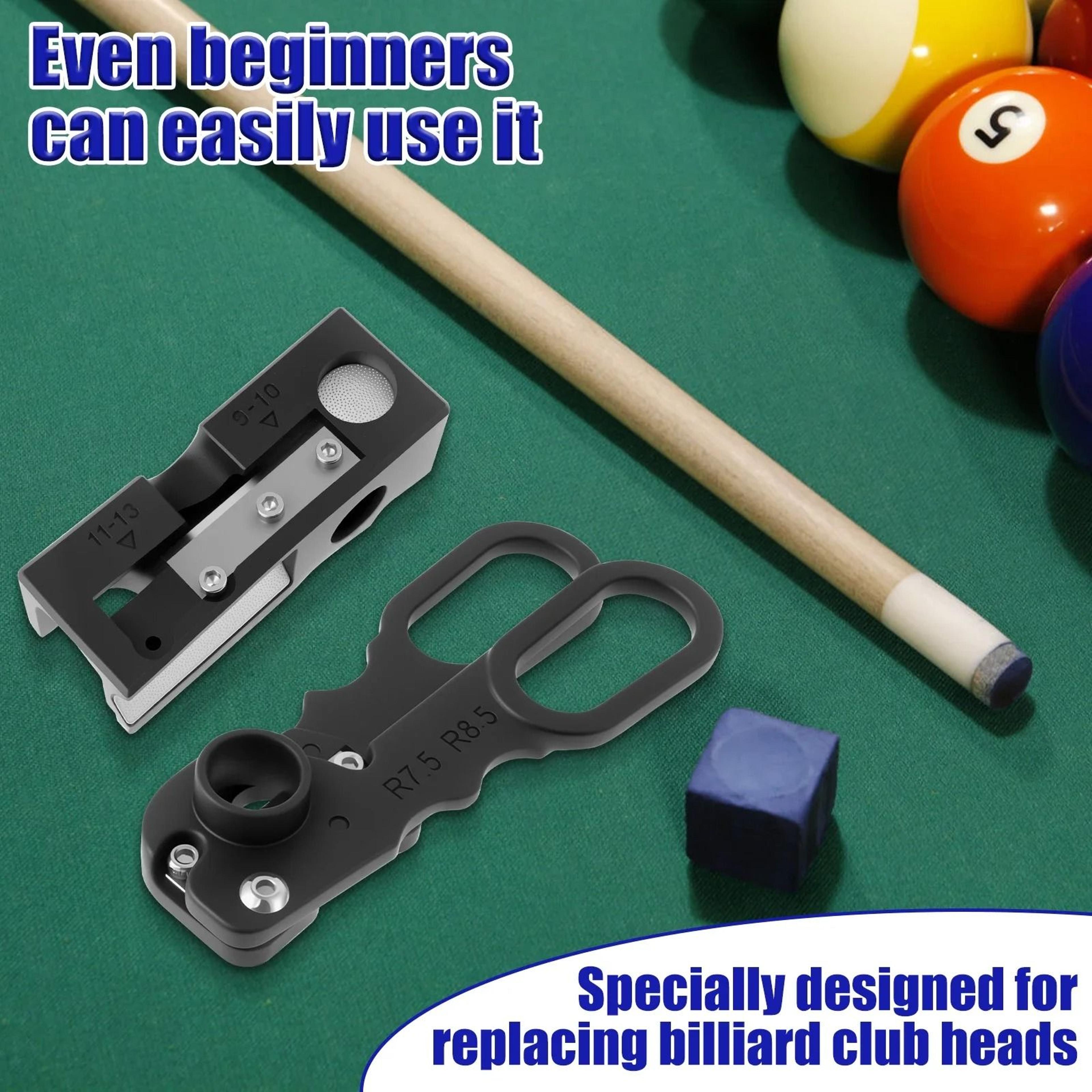 11 In 1 Billiard Cue Head Shaper Multifunction Grinder Tool For Snooker Pool Cue 5