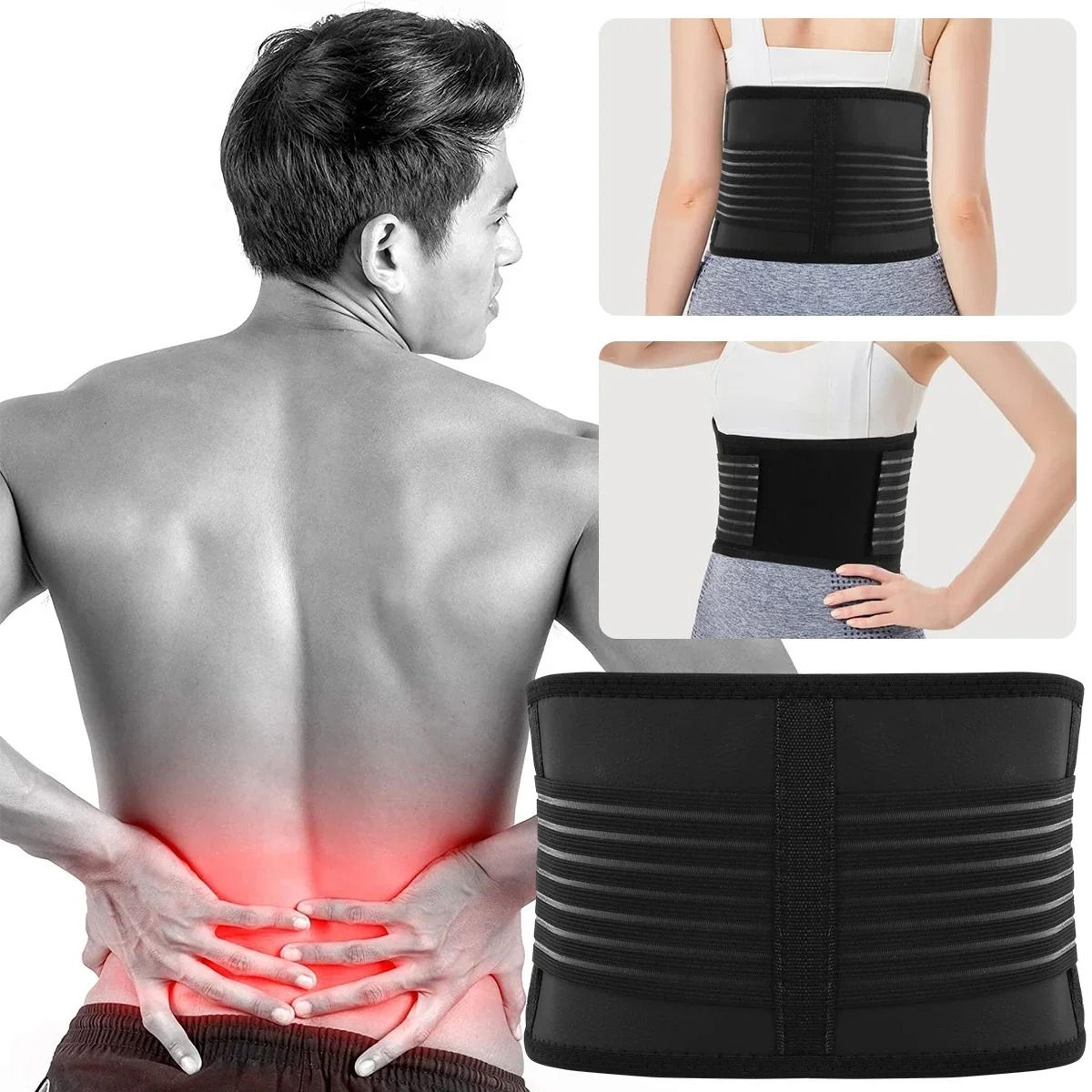 Back Support Belt Adjustable Lumbar Brace For Pain Relief And Posture Correction 5