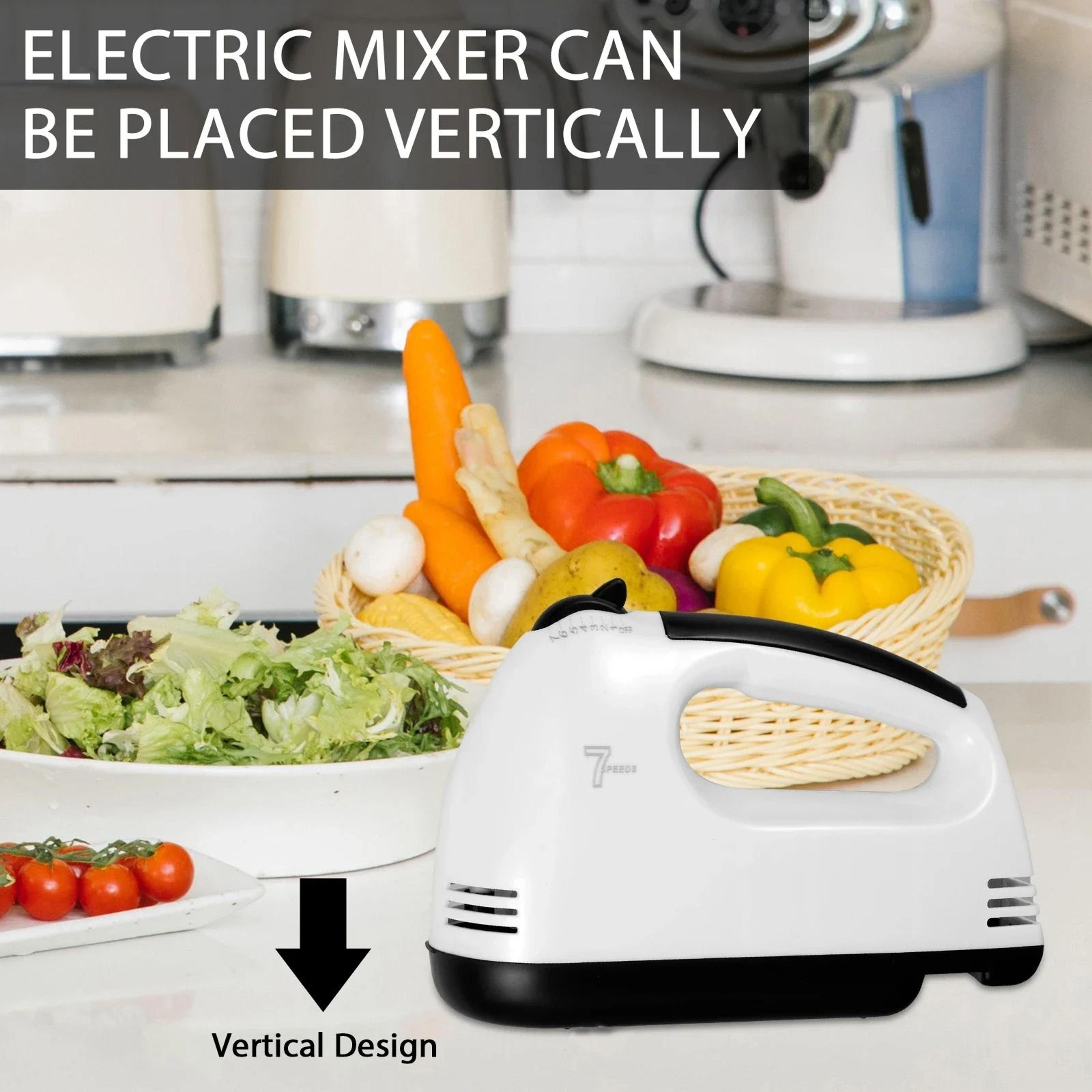 7 Speed Electric Mixer Household Handheld Food Blender And Dough Mixer 4