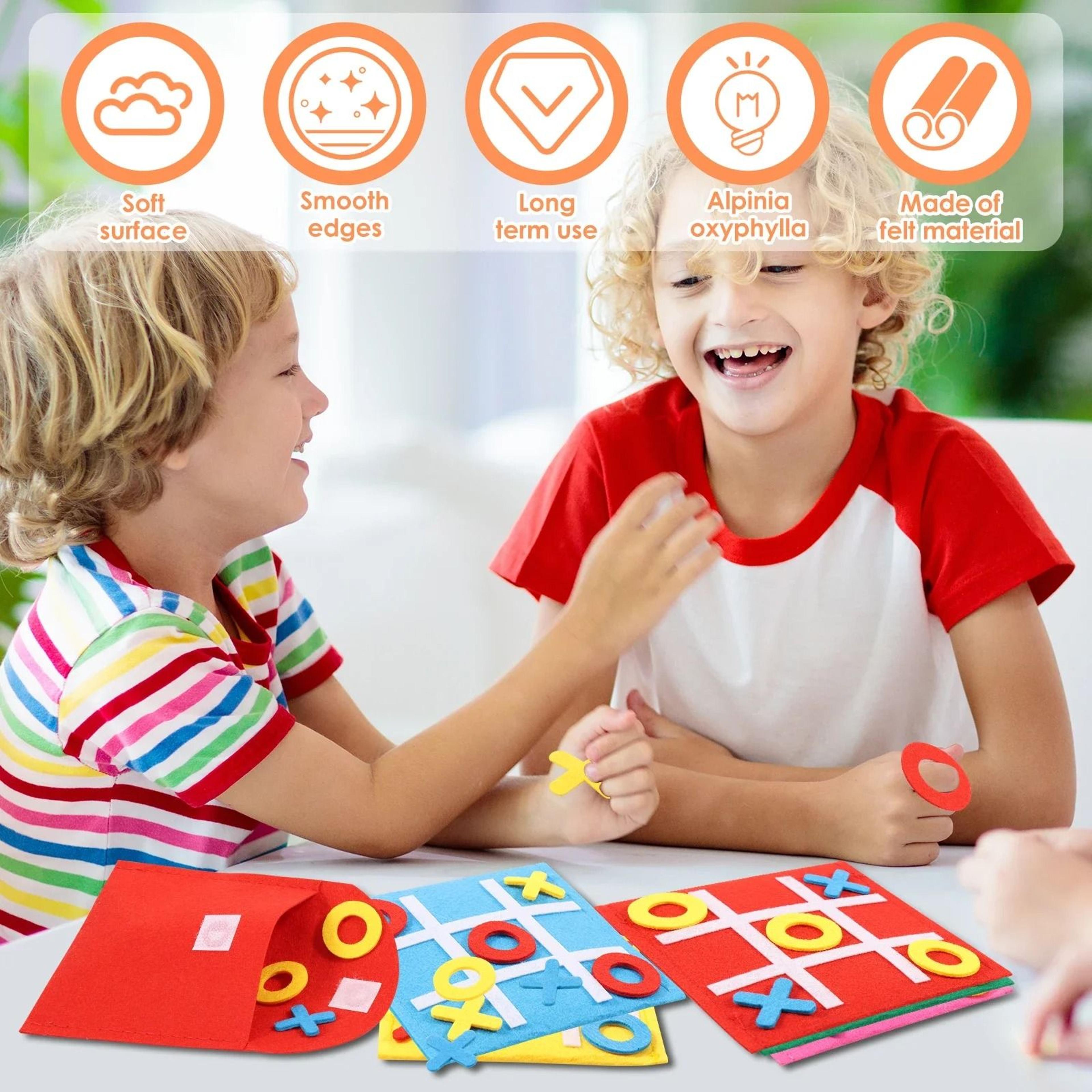 20 Piece Felt Board Game Set Family Mini Board Game Toy 1