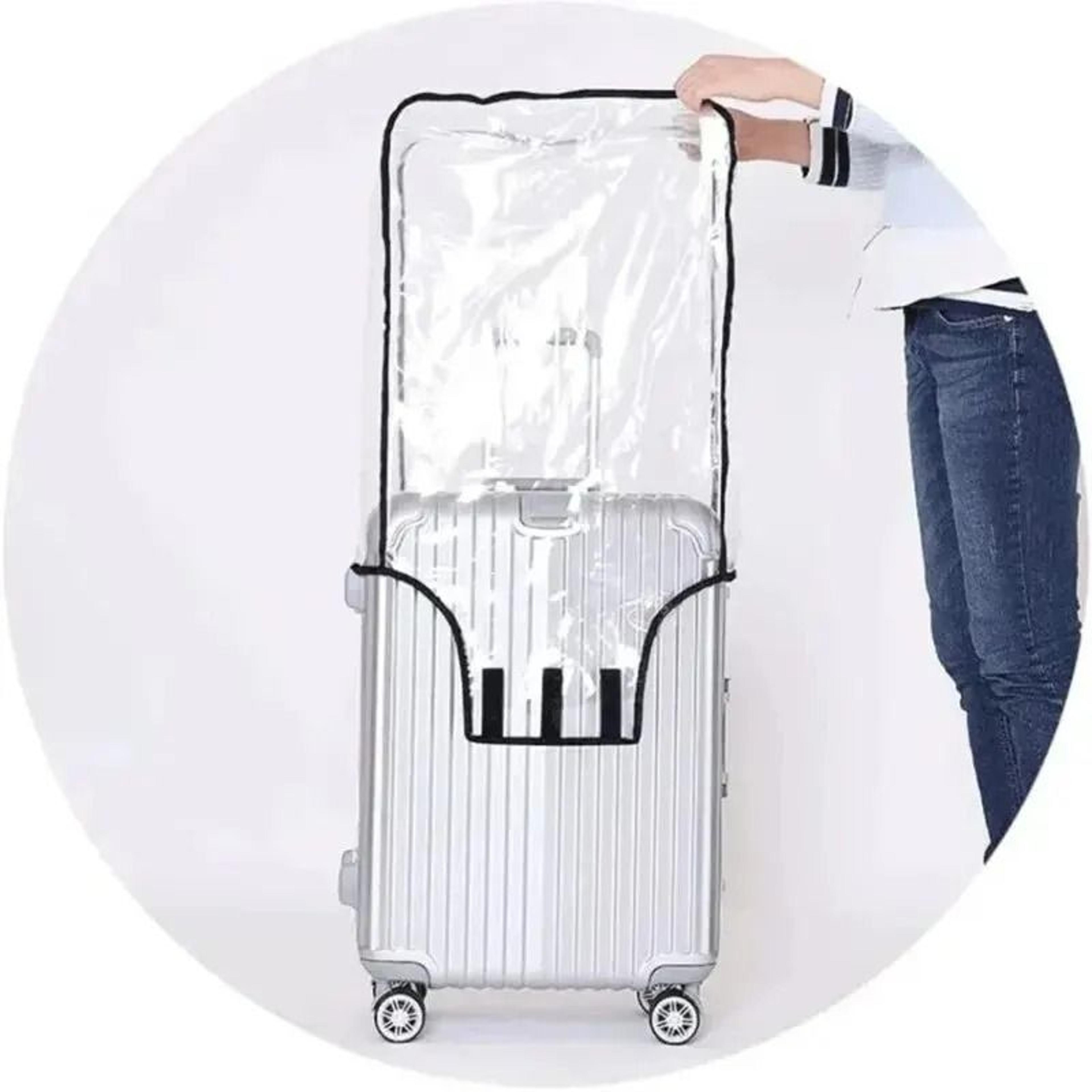 Transparent Luggage Protector Cover Waterproof PVC Suitcase Sleeve 2