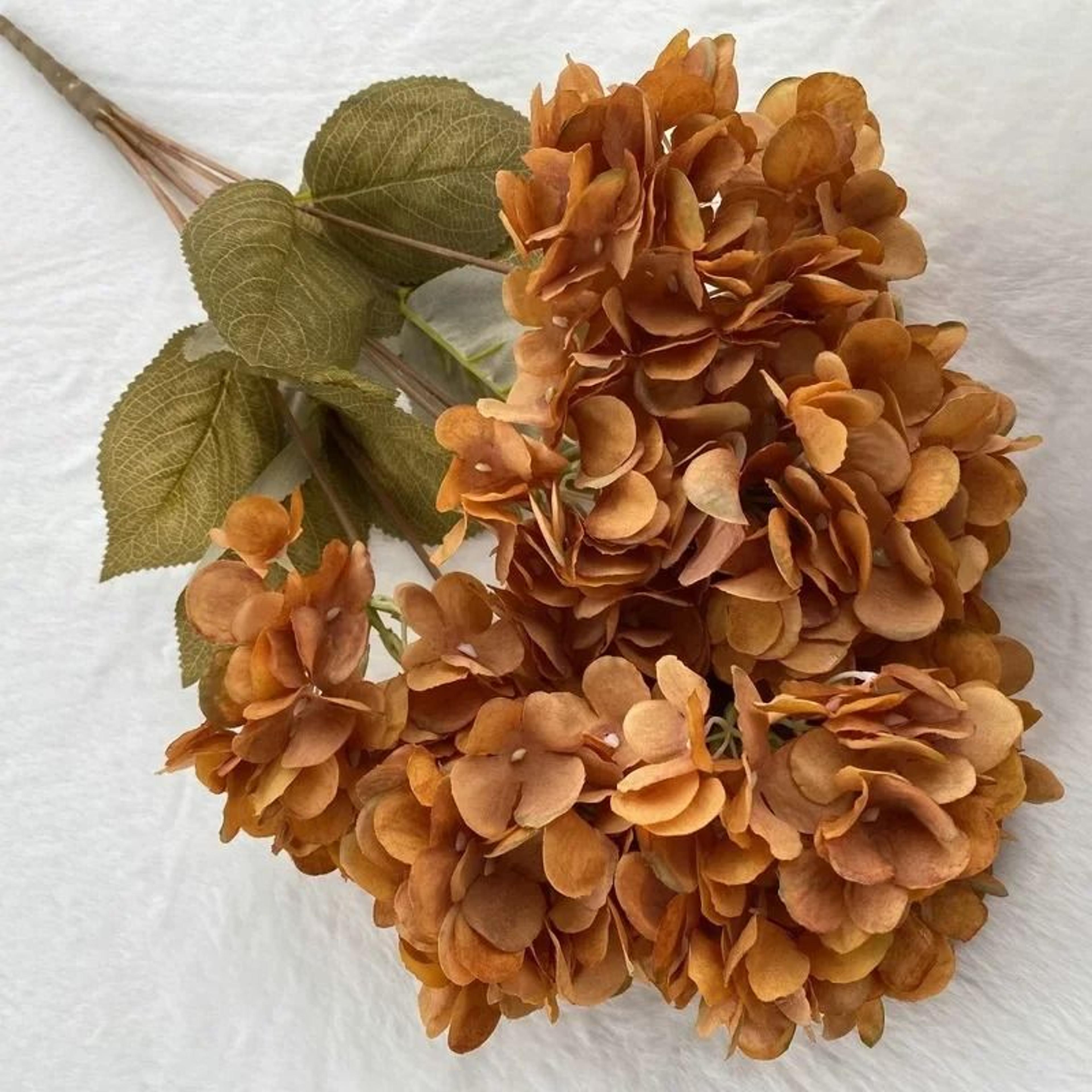 Artificial Hydrangea Fake Flower Wedding Photography Bouquet Home Decor 7