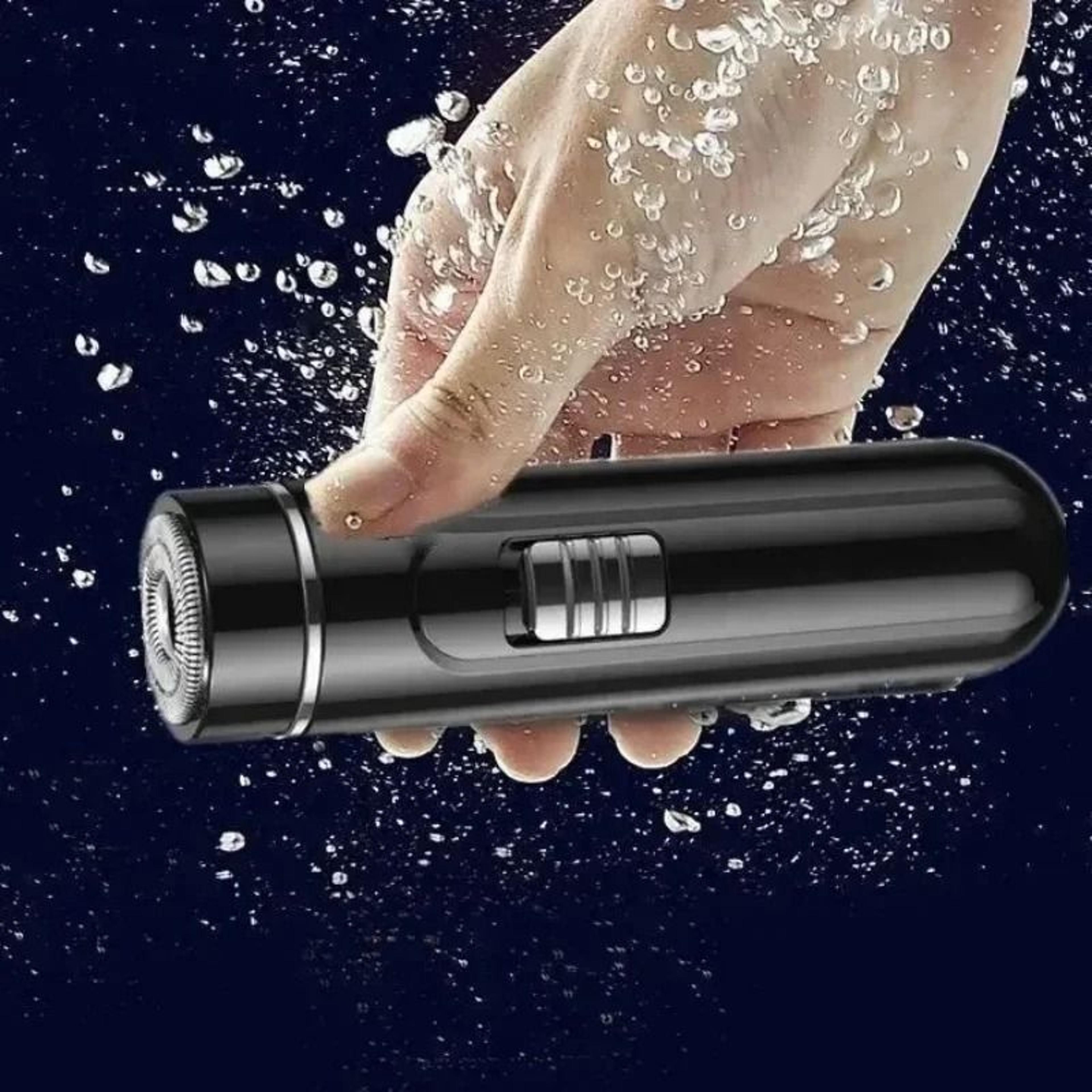 Compact USB Rechargeable Wet And Dry Electric Razor For Men Travel Car Home 1
