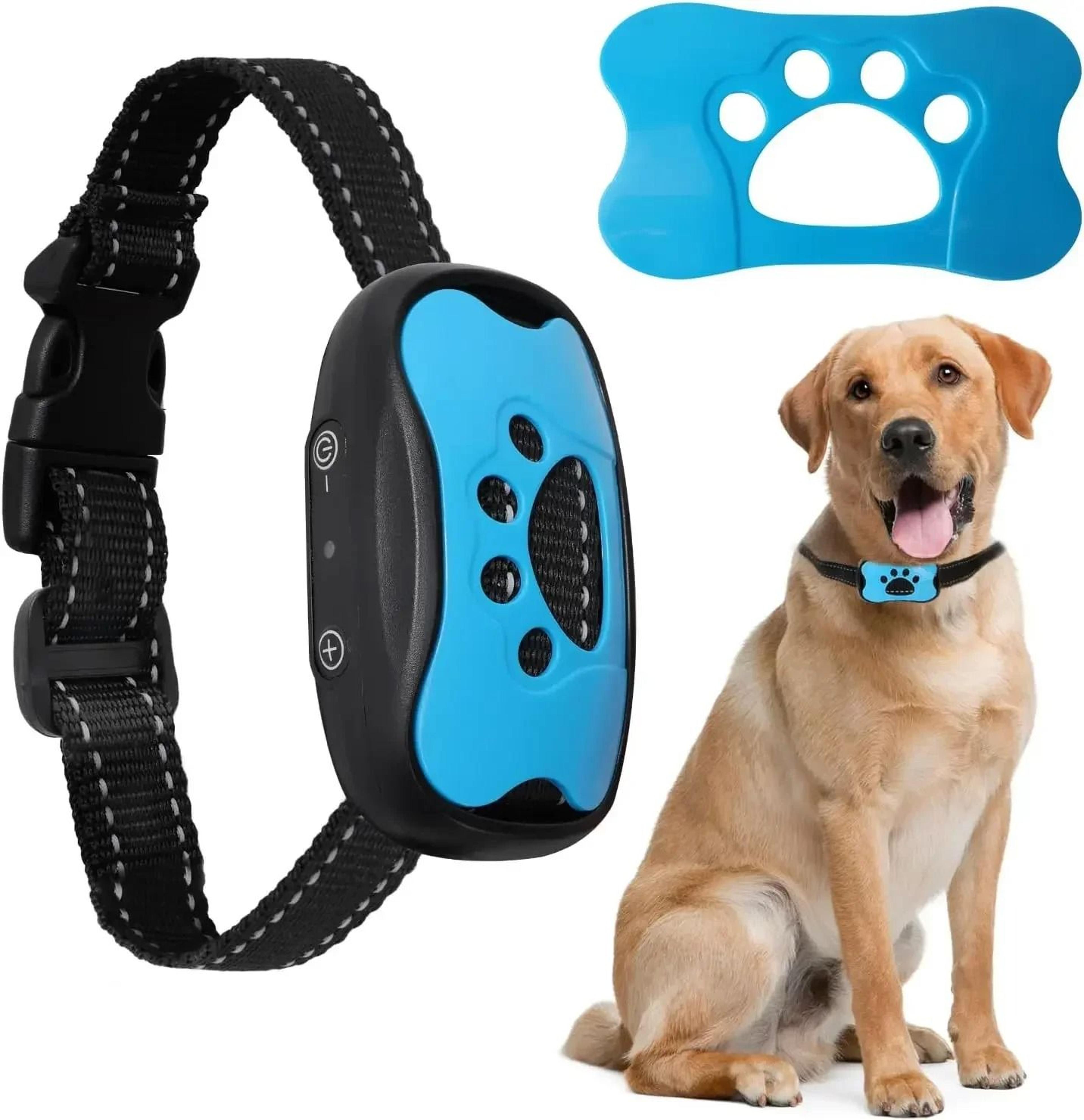 pet dog anti barking device usb rechargeable ultrasonic training collar