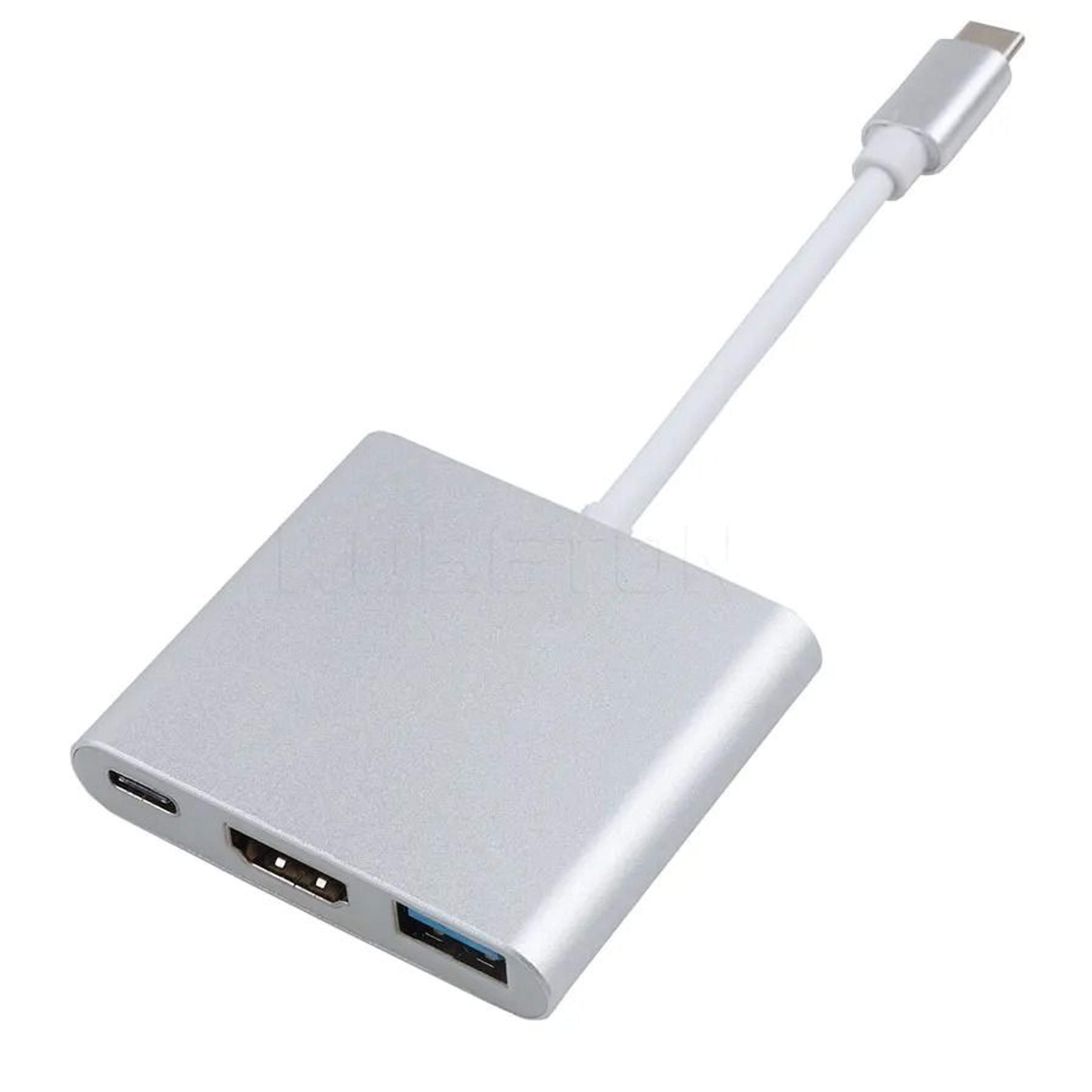 USB C To HDMI USB30 Hub 3 In 1 Adapter 7