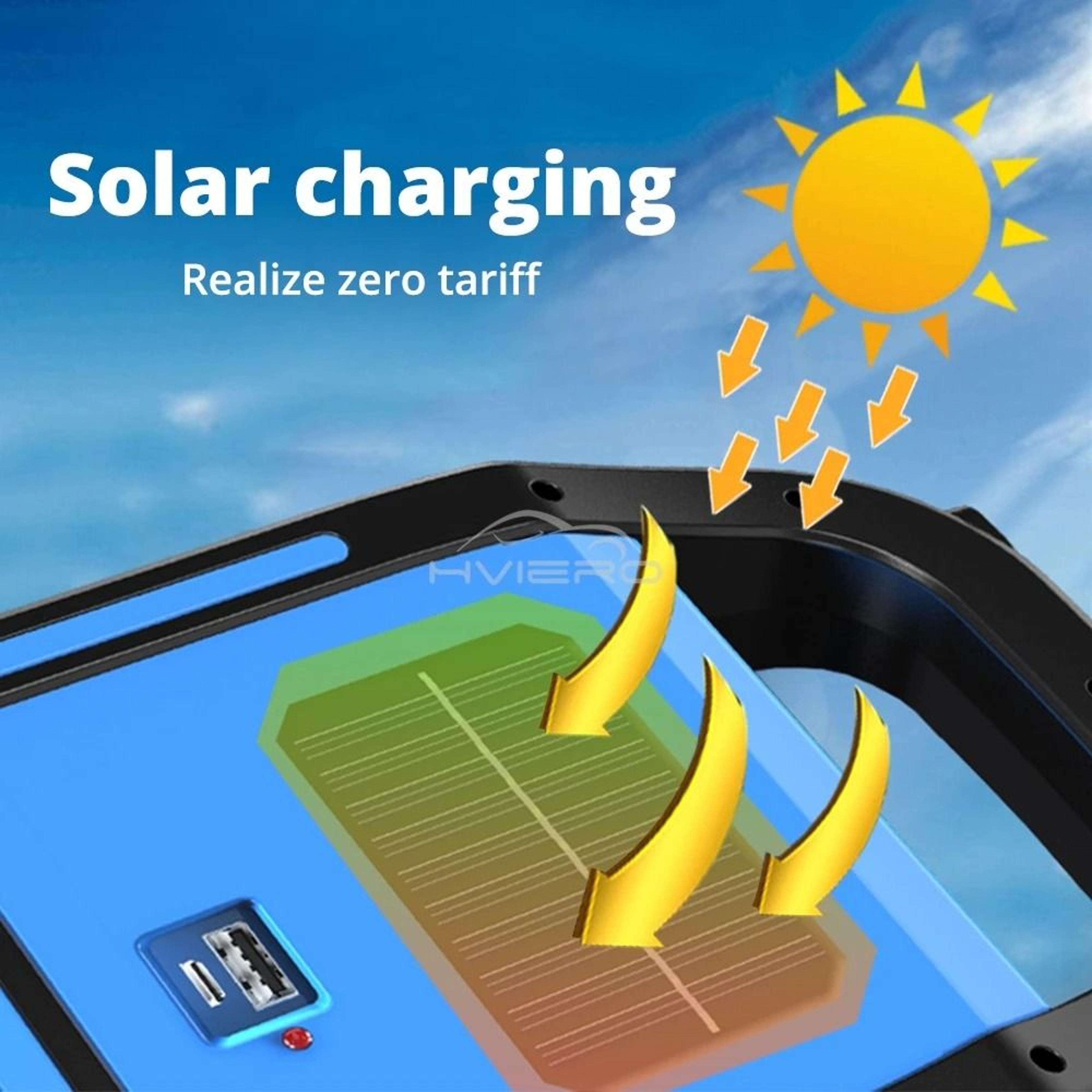 Three In One Solar USB Rechargeable COB Camping Lantern 3