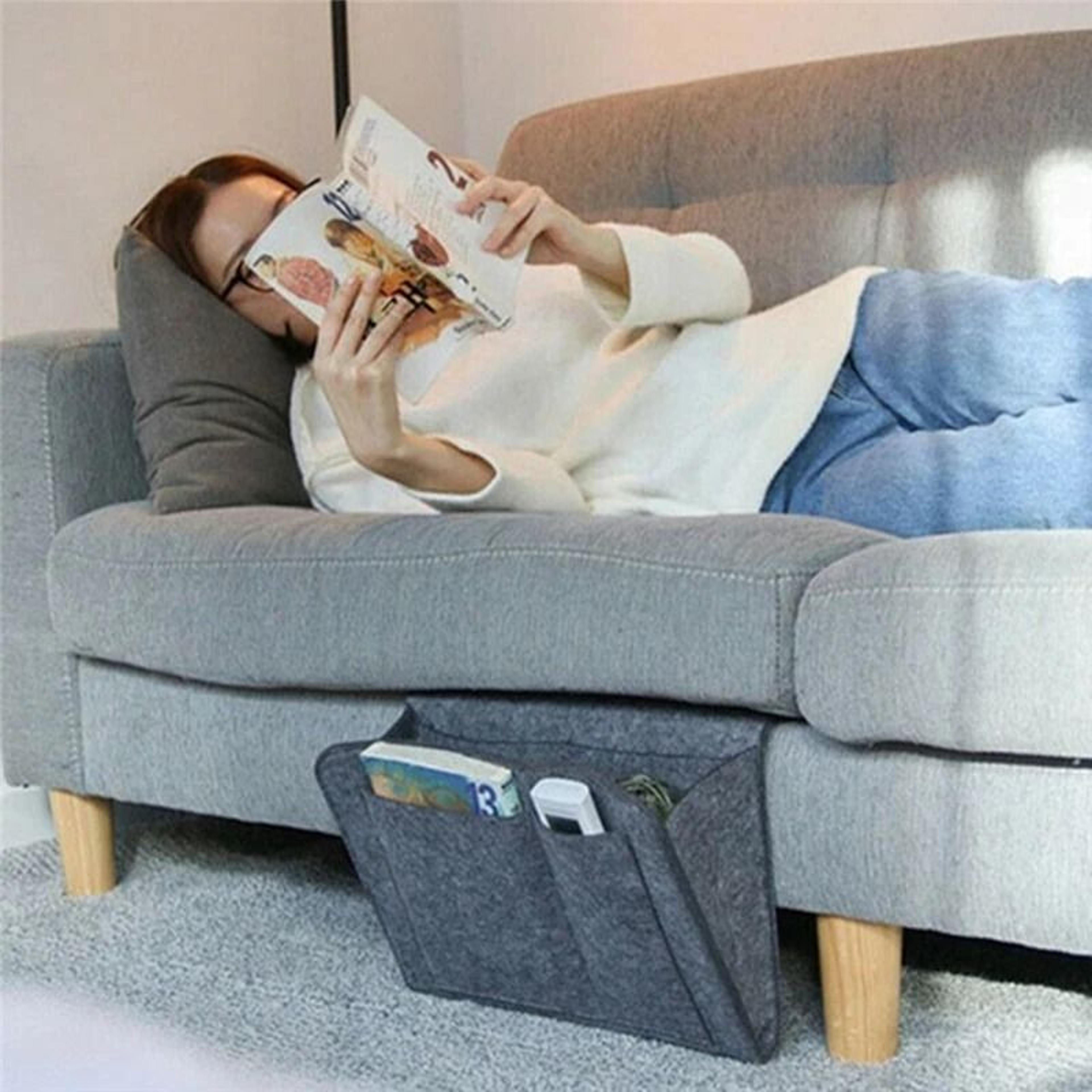 Baby Bed Hanging Organizer Felt Storage Pockets 5