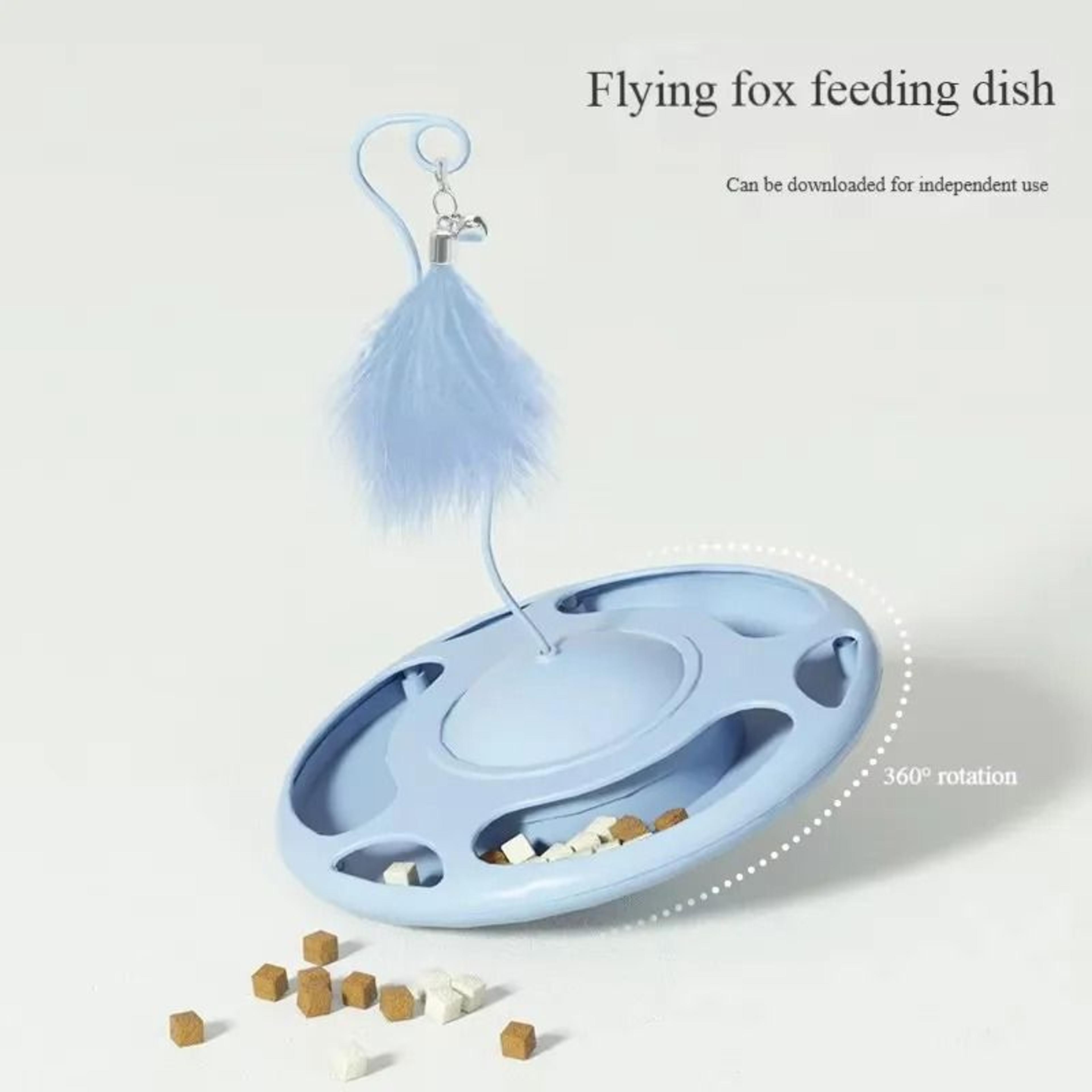 Cat Turntable Feeder And Interactive Toy For Boredom Relief 2