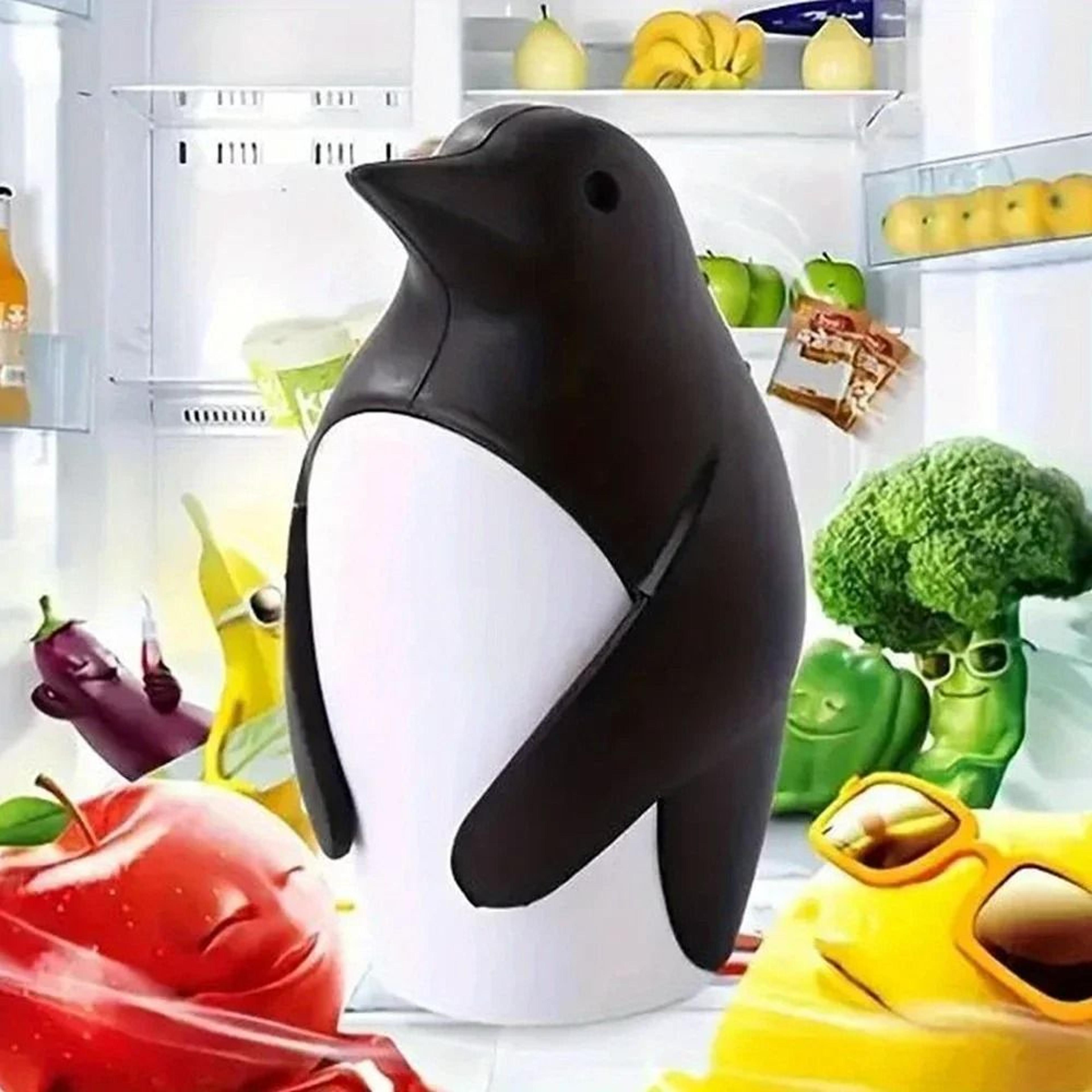 Penguin Shape Refrigerator Deodorant Box Kitchen Air Purifier 1
