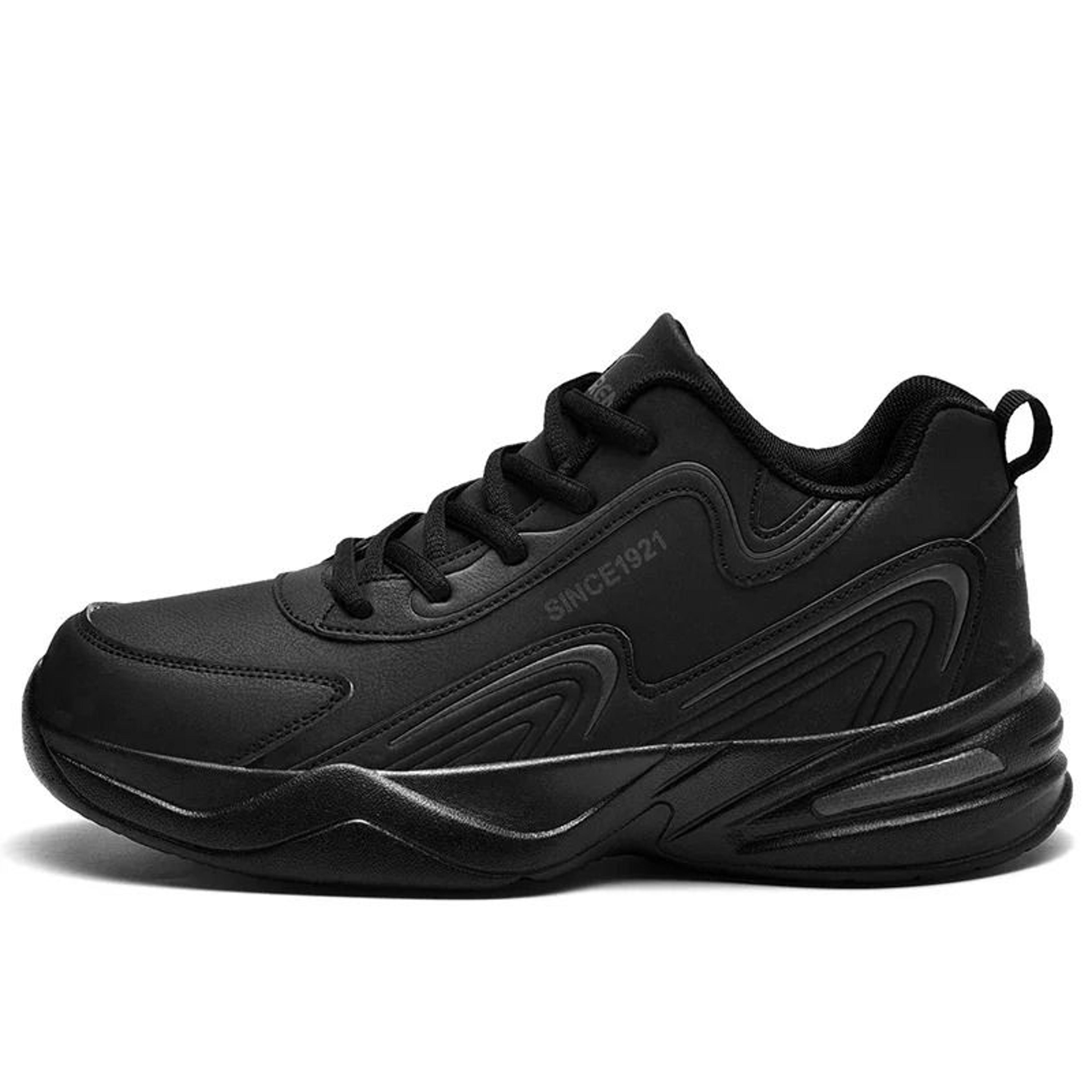 Men Sports Running Shoes Outdoor Walking Soft Casual Leather Sneakers Waterproof Tennis Shoes 7