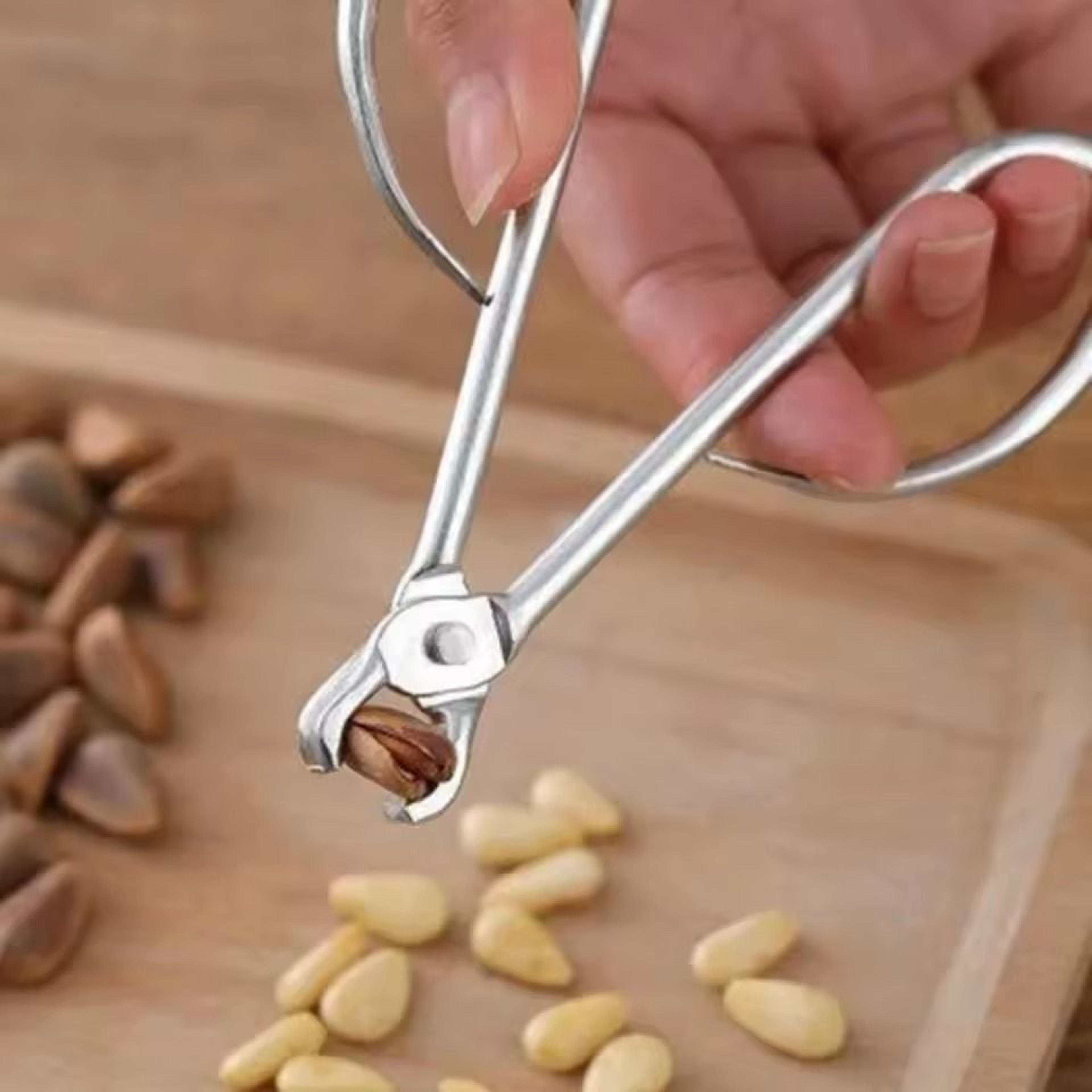 pine nut clamp practical nut opener kitchen gadget durable sheller