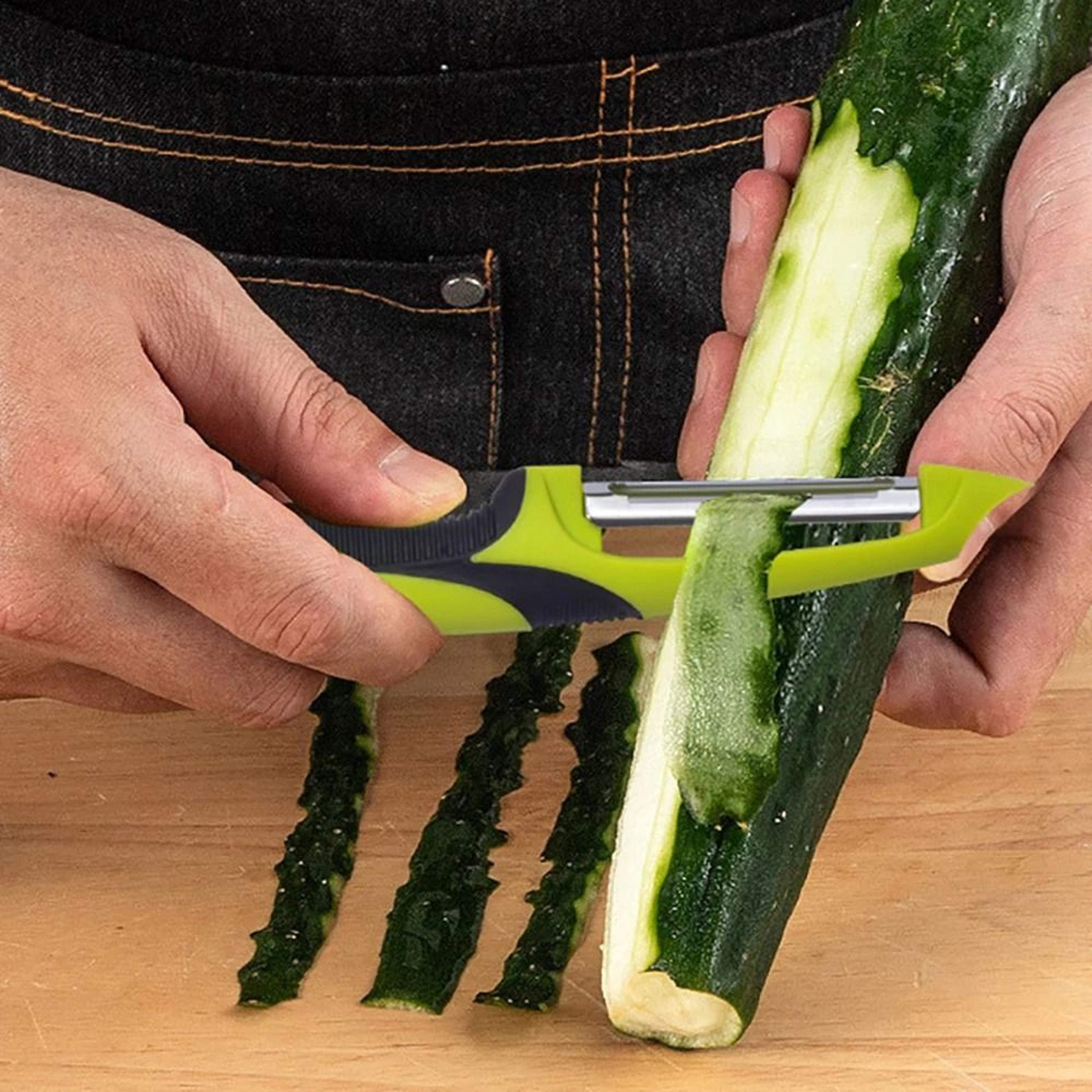 Multifunctional Vegetable And Fruit Peeler Stainless Steel Manual Quick Peeler Kitchen Tool 2
