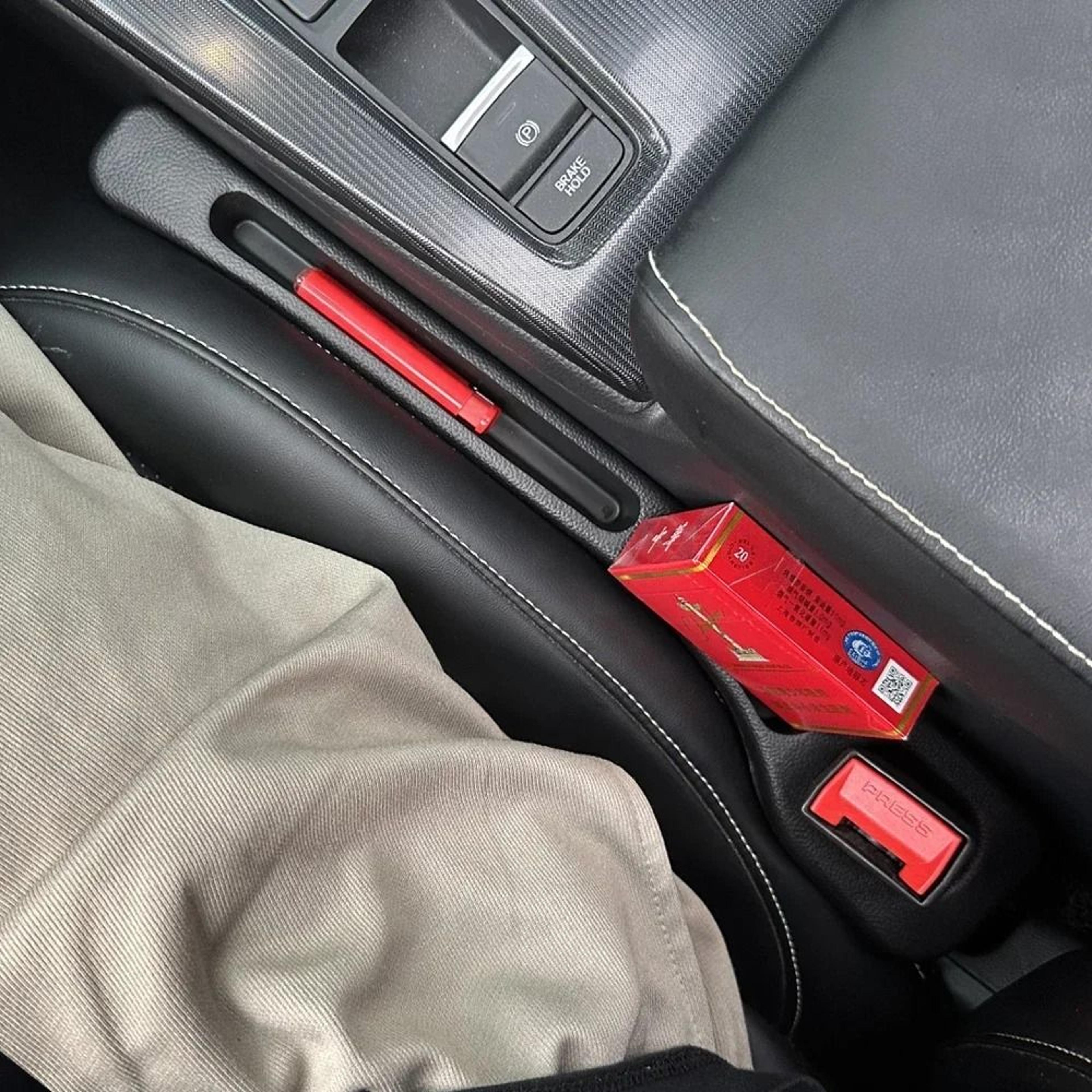 Universal Car Seat Gap Filler Plug Strip Leak Proof Side Seam Storage Organizer 3