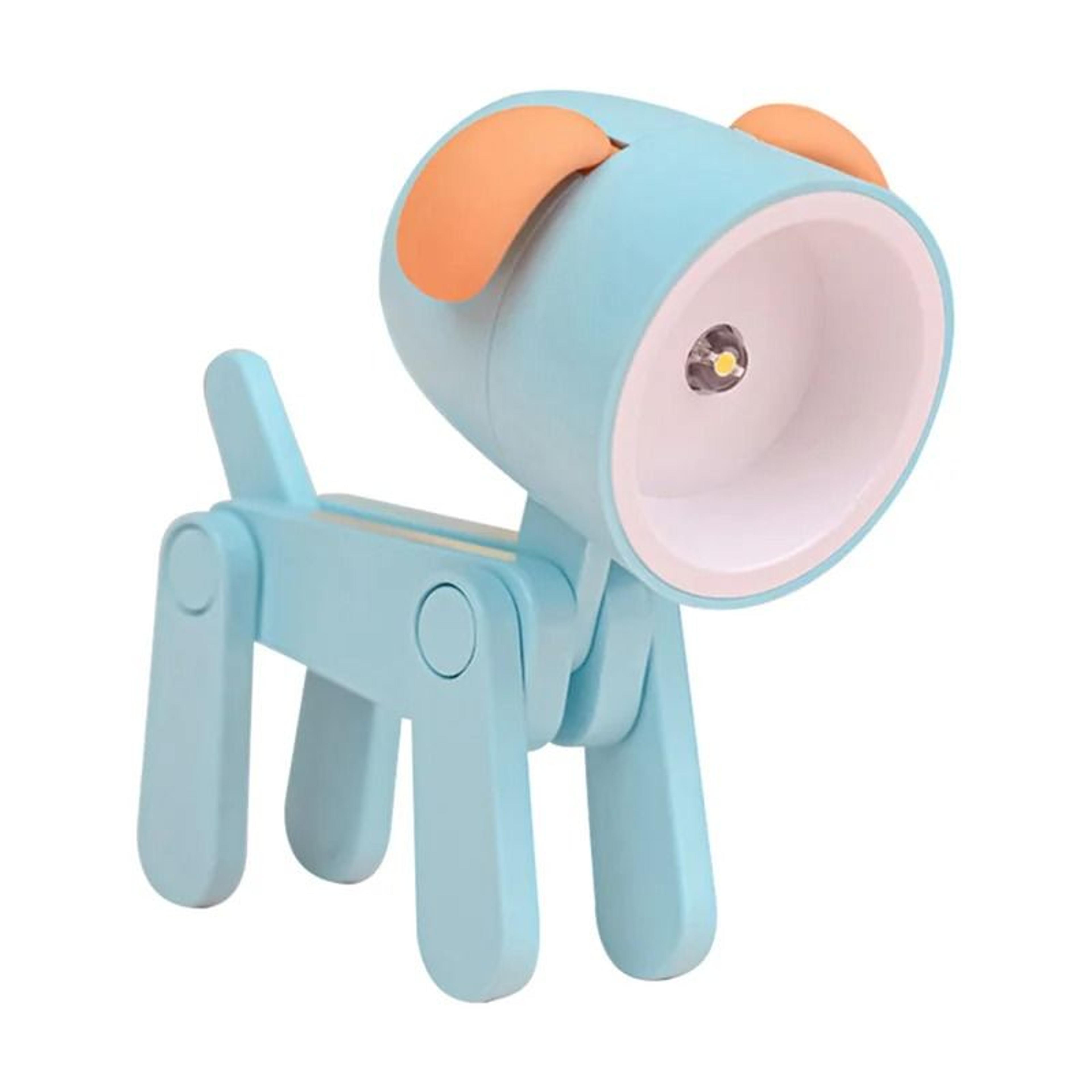 Mini LED Night Light Folding Desk Lamp Cartoon Pet Dog Deer Shape 6