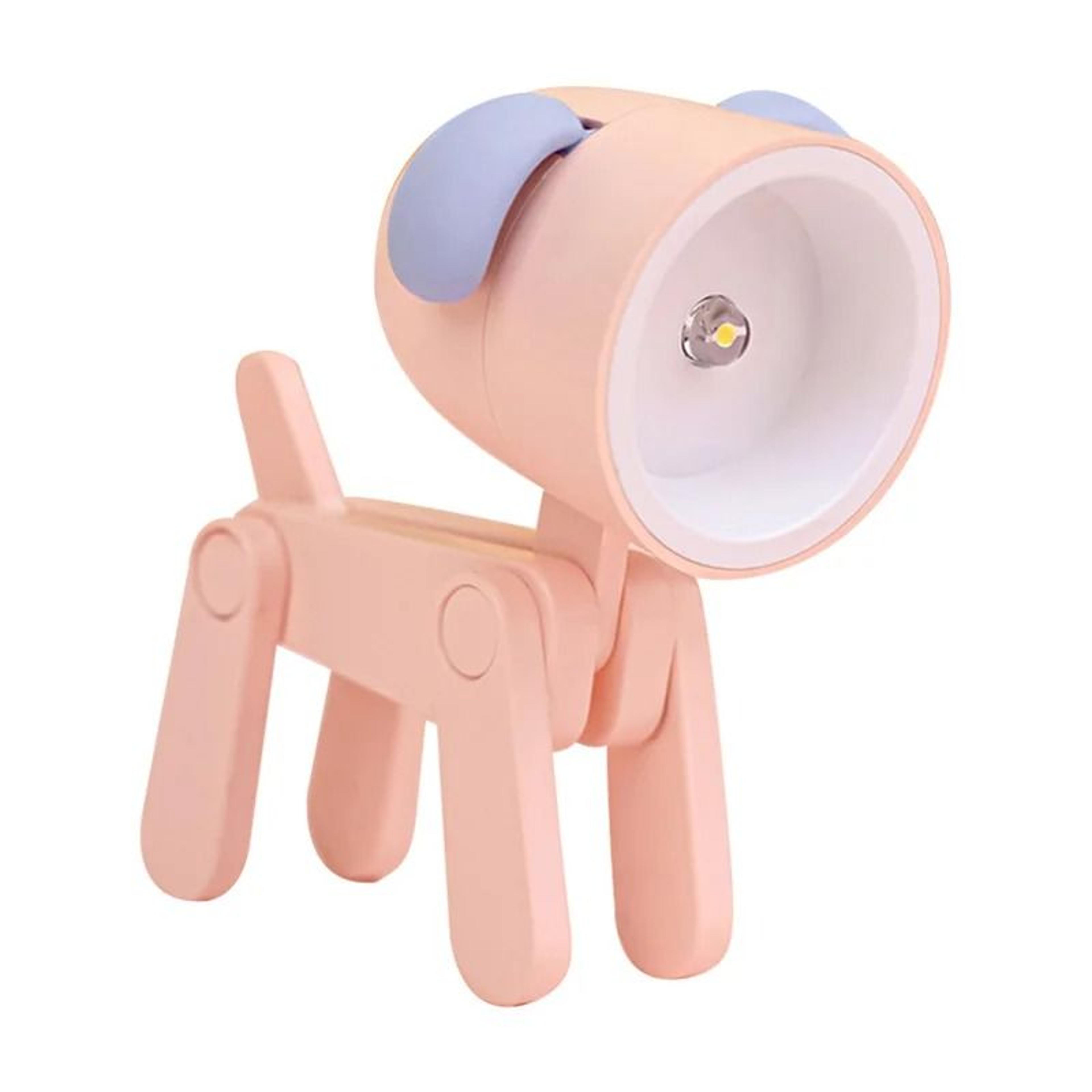 Mini LED Night Light Folding Desk Lamp Cartoon Pet Dog Deer Shape 20
