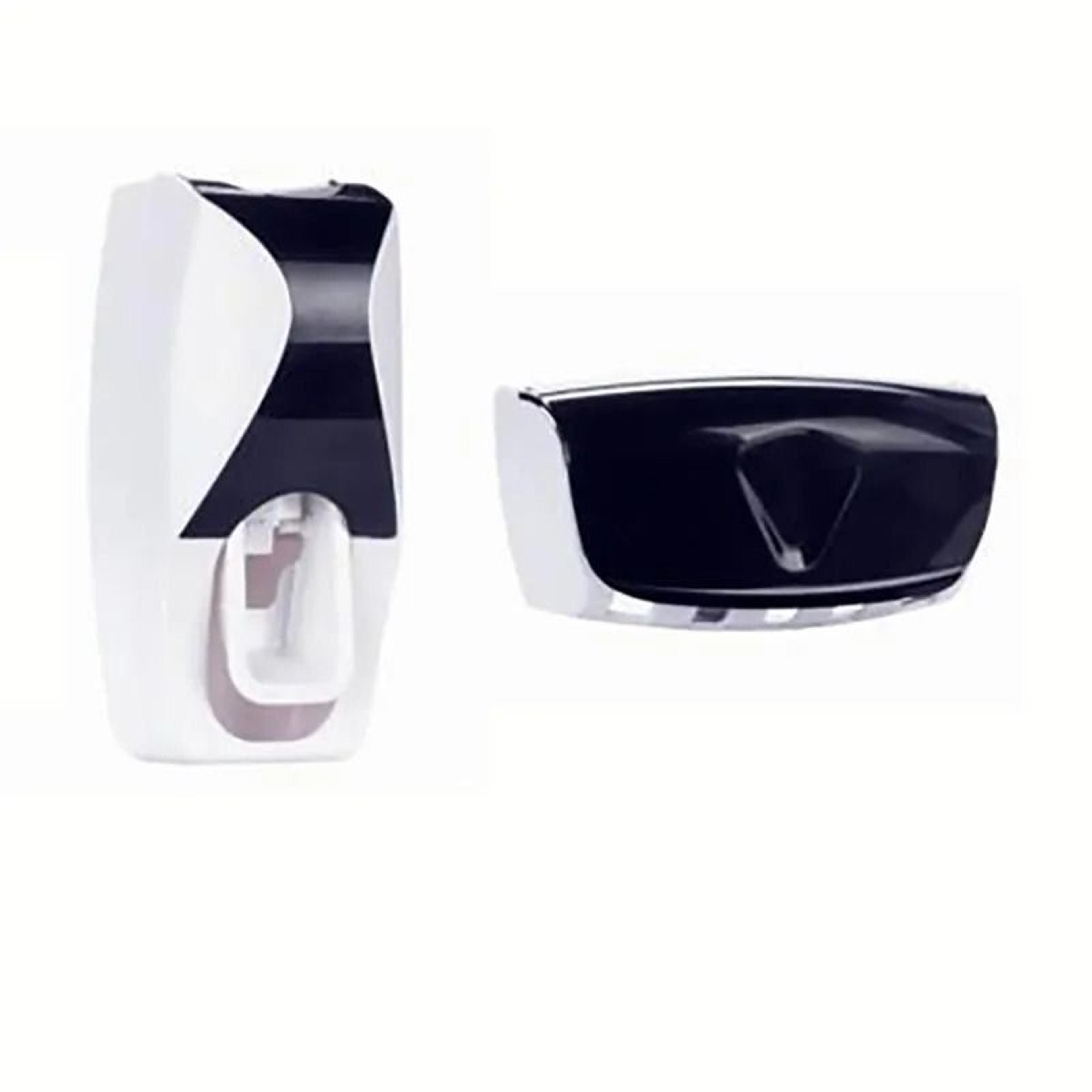 Wall Mounted Toothbrush And Toothpaste Holder Set With Automatic Dispenser And Cup 6