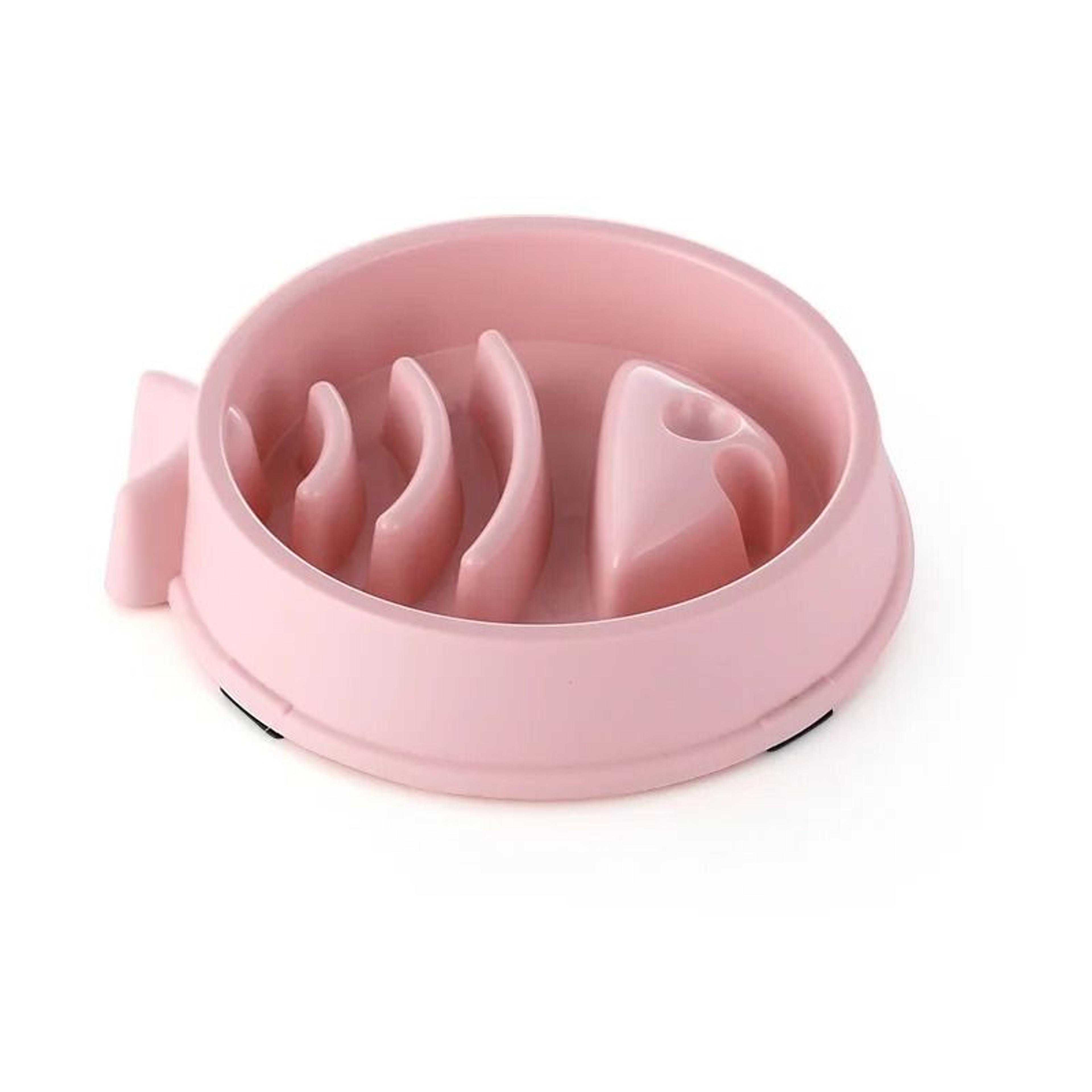 Slow Feed Pet Bowl Anti Choke Non Slip For Cats And Dogs 18